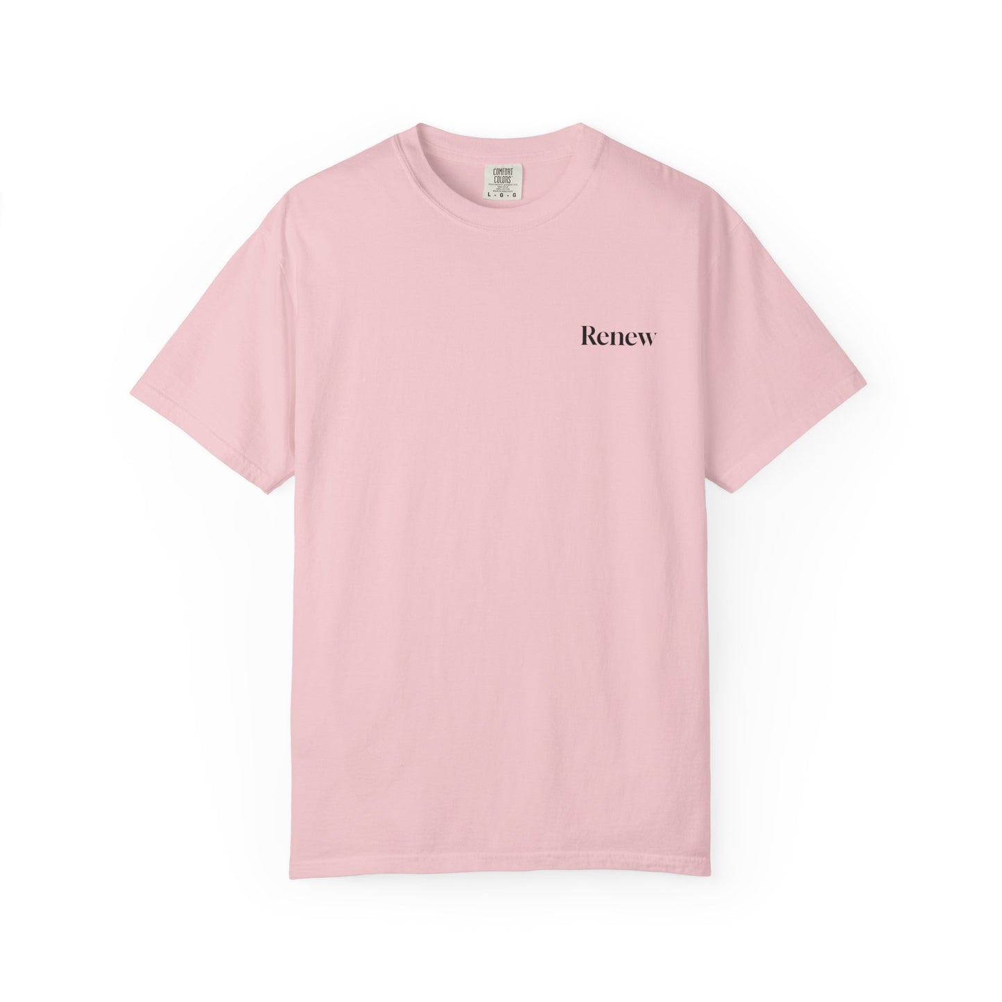 The Power of Words Collection - "Renew" with Moon Phases Unisex Soft-style T-Shirt