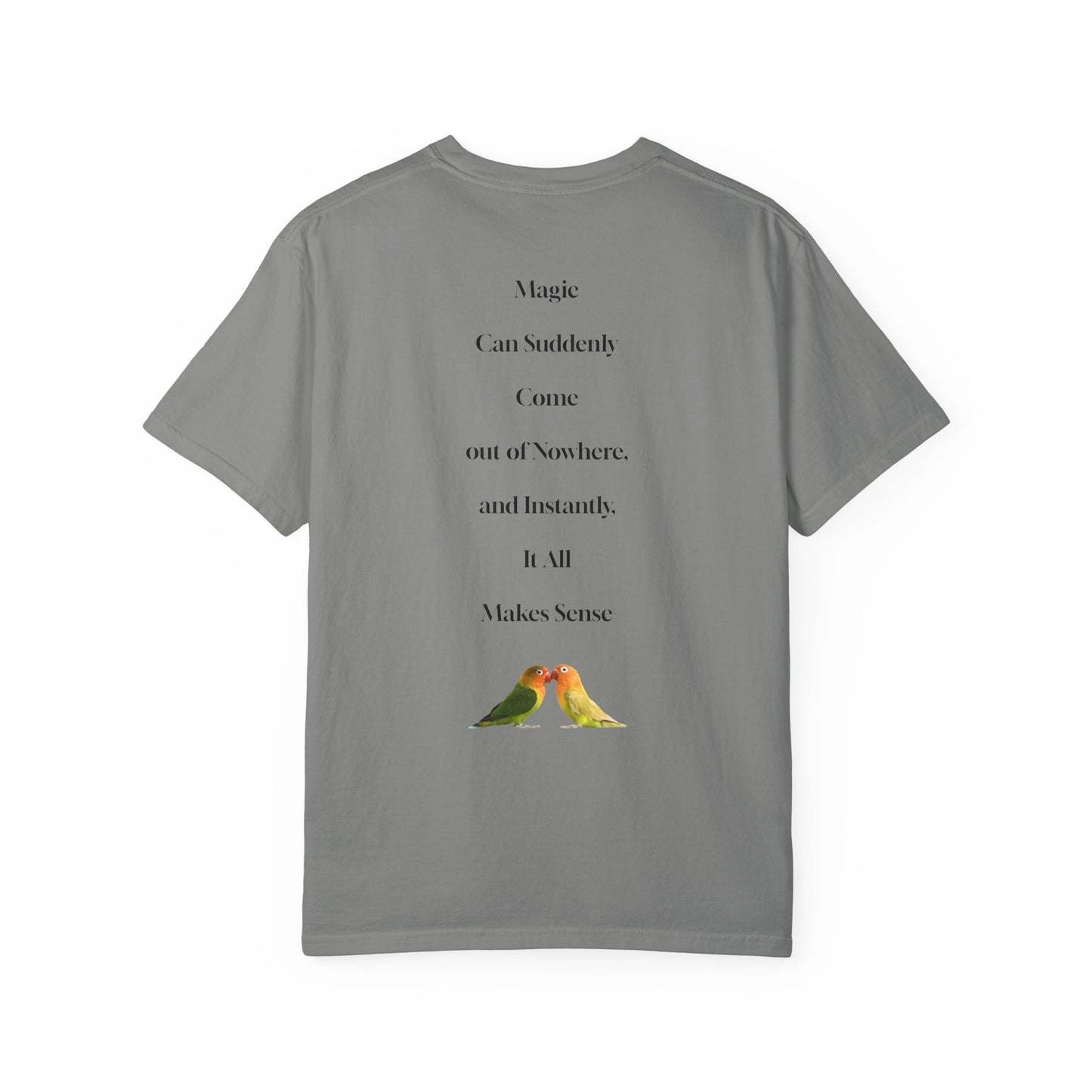 The Power of Words Collection - "Trust" with Birds Unisex Soft-style T-Shirt