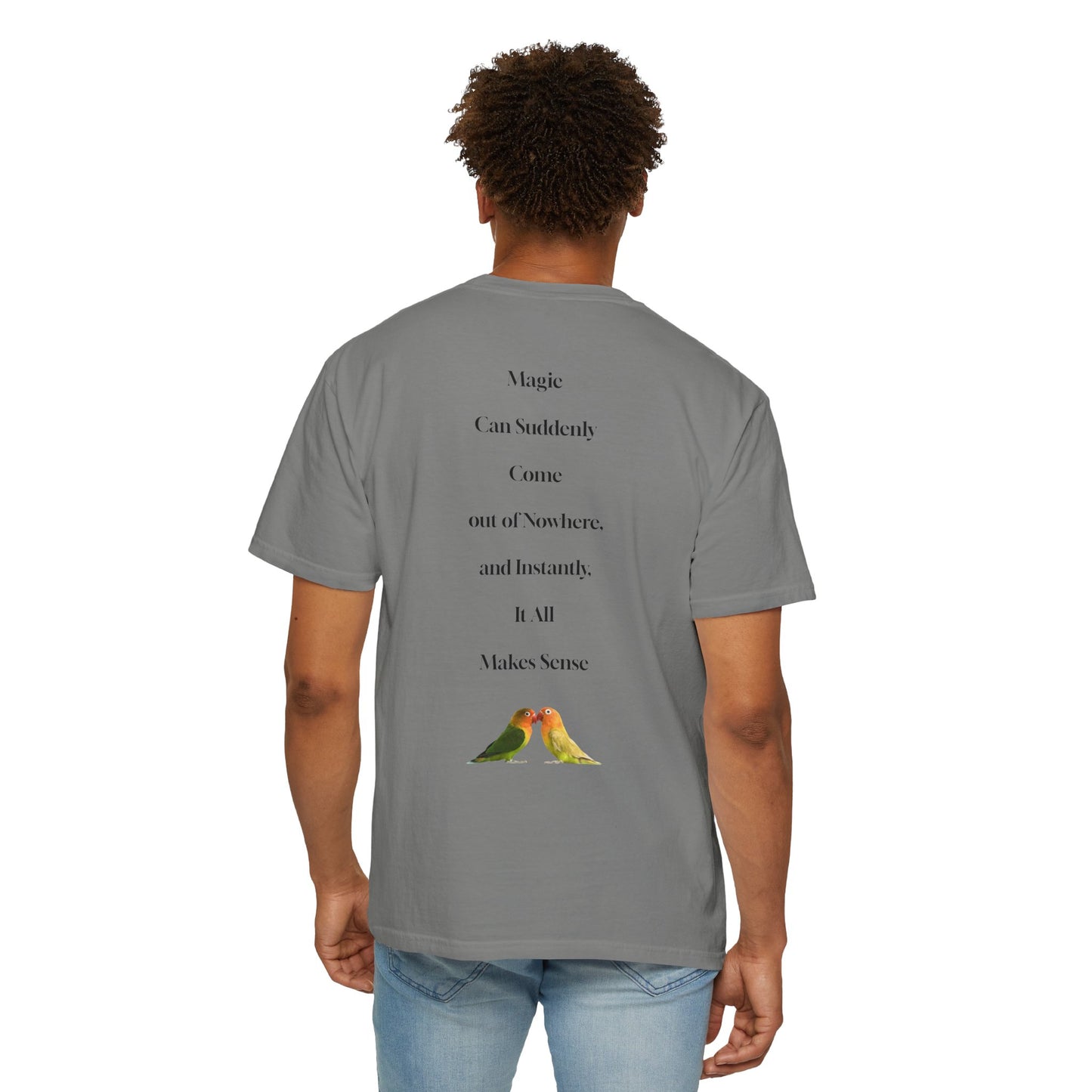 The Power of Words Collection - "Trust" with Birds Unisex Soft-style T-Shirt