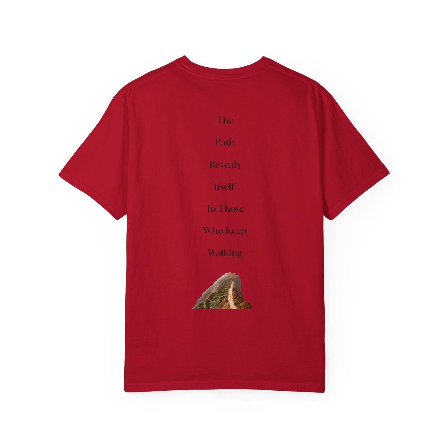 The Power of Words Collection - "Persist" with Mountain Path Unisex Soft-style T-Shirt