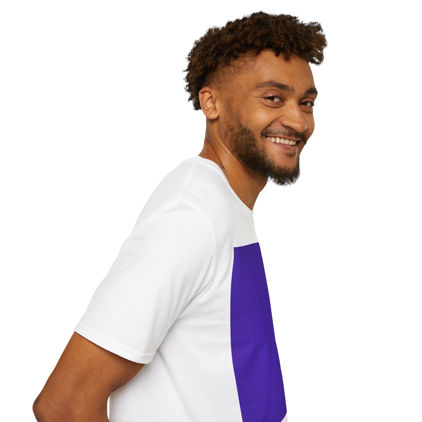 The Power of Color Collection - "Dream" in Purple Unisex Softstyle T-Shirt