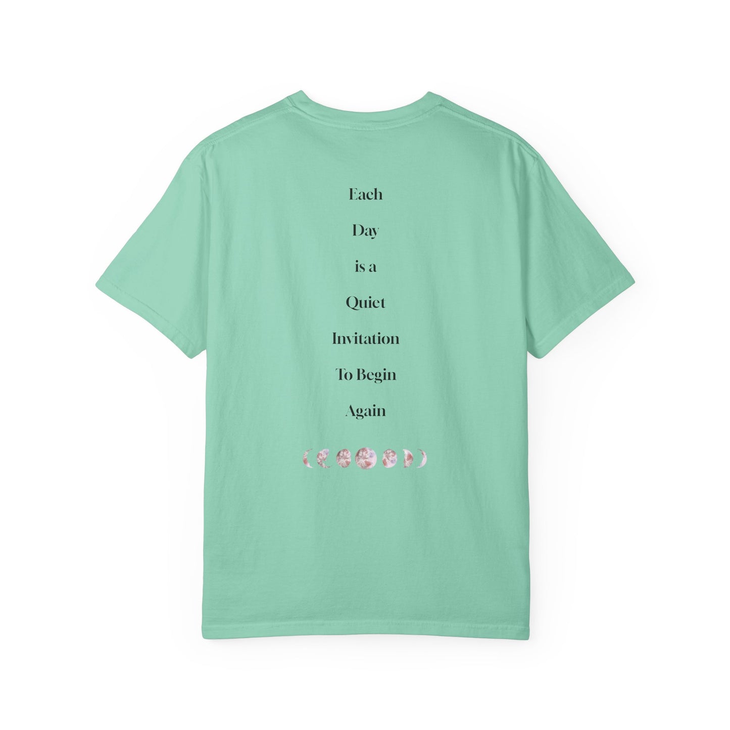 The Power of Words Collection - "Renew" with Moon Phases Unisex Soft-style T-Shirt