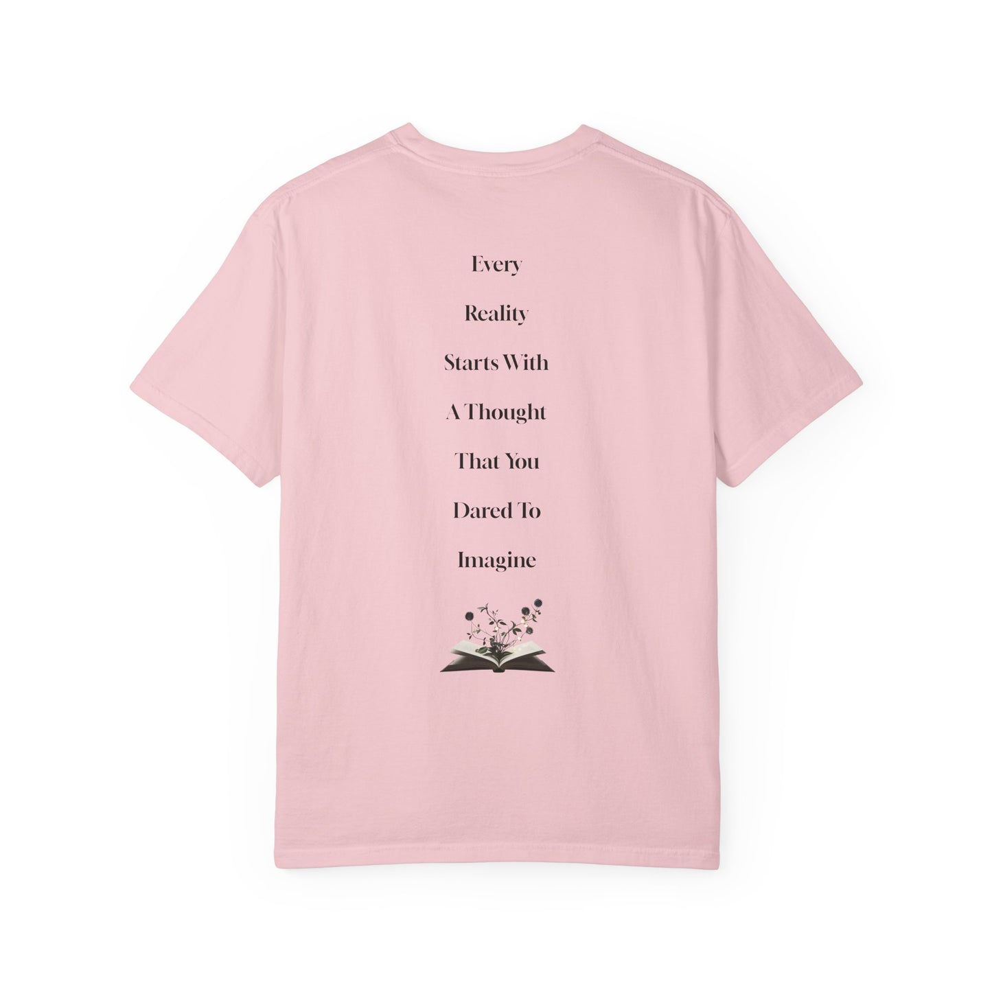 The Power of Words Collection - "Imagine" with Magic Book Unisex Soft-style T-Shirt
