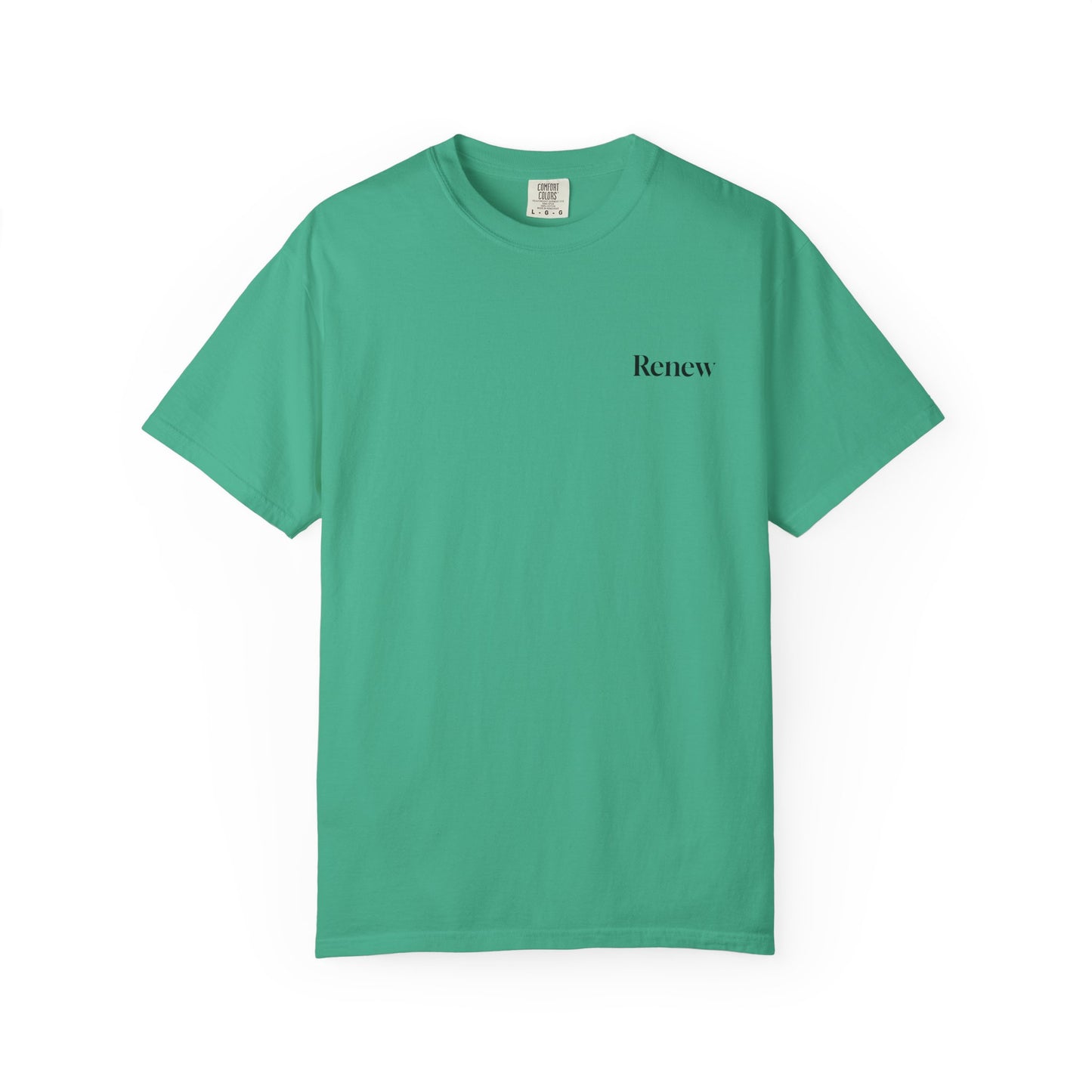 The Power of Words Collection - "Renew" with Moon Phases Unisex Soft-style T-Shirt