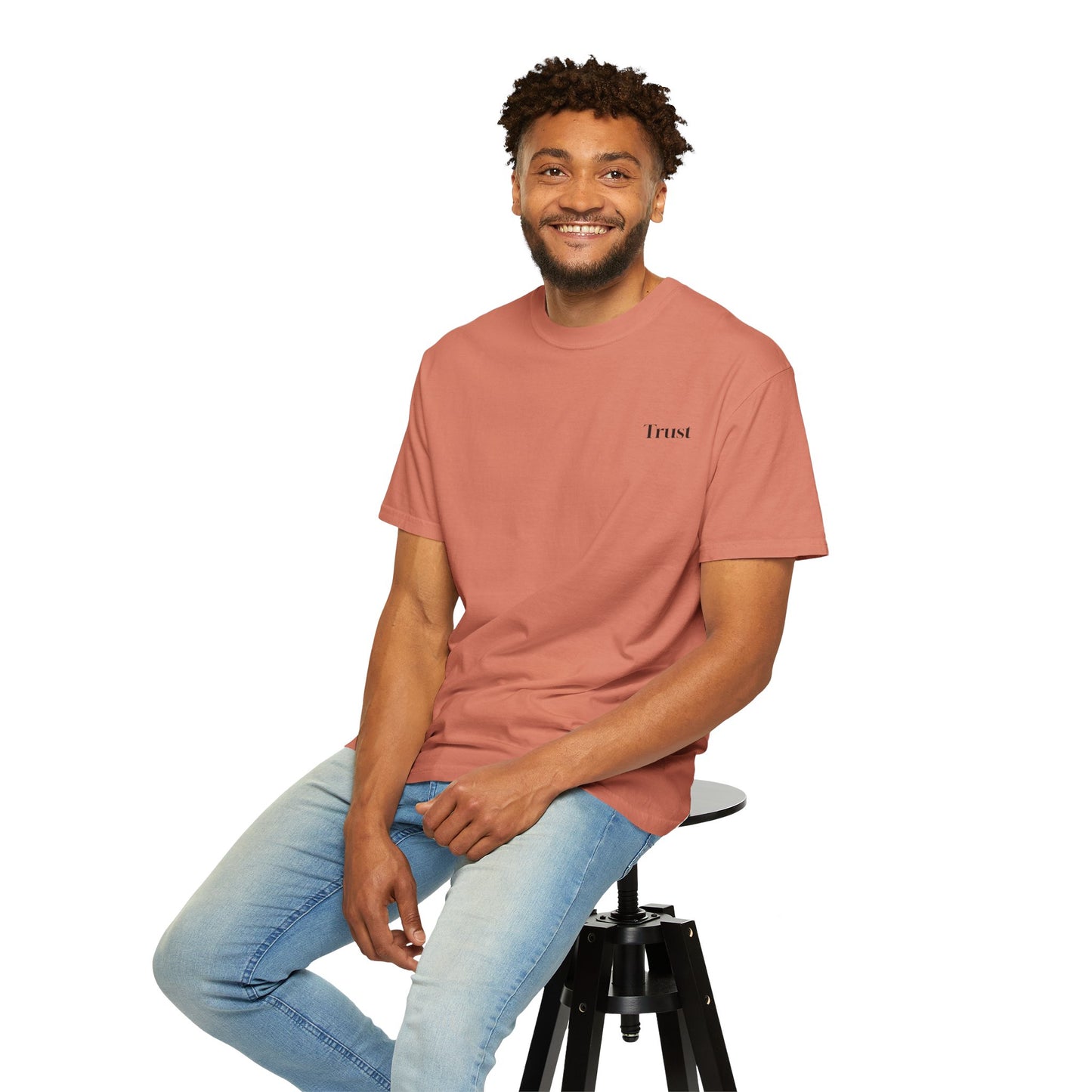The Power of Words Collection - "Trust" with Birds Unisex Soft-style T-Shirt