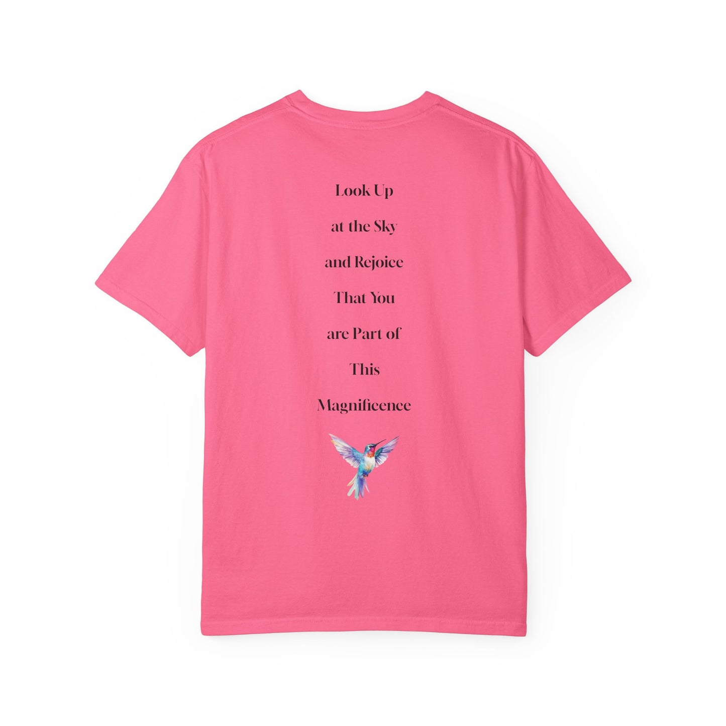 The Power of Words Collection - "Dream" with Humming Bird Unisex Soft-style T-Shirt