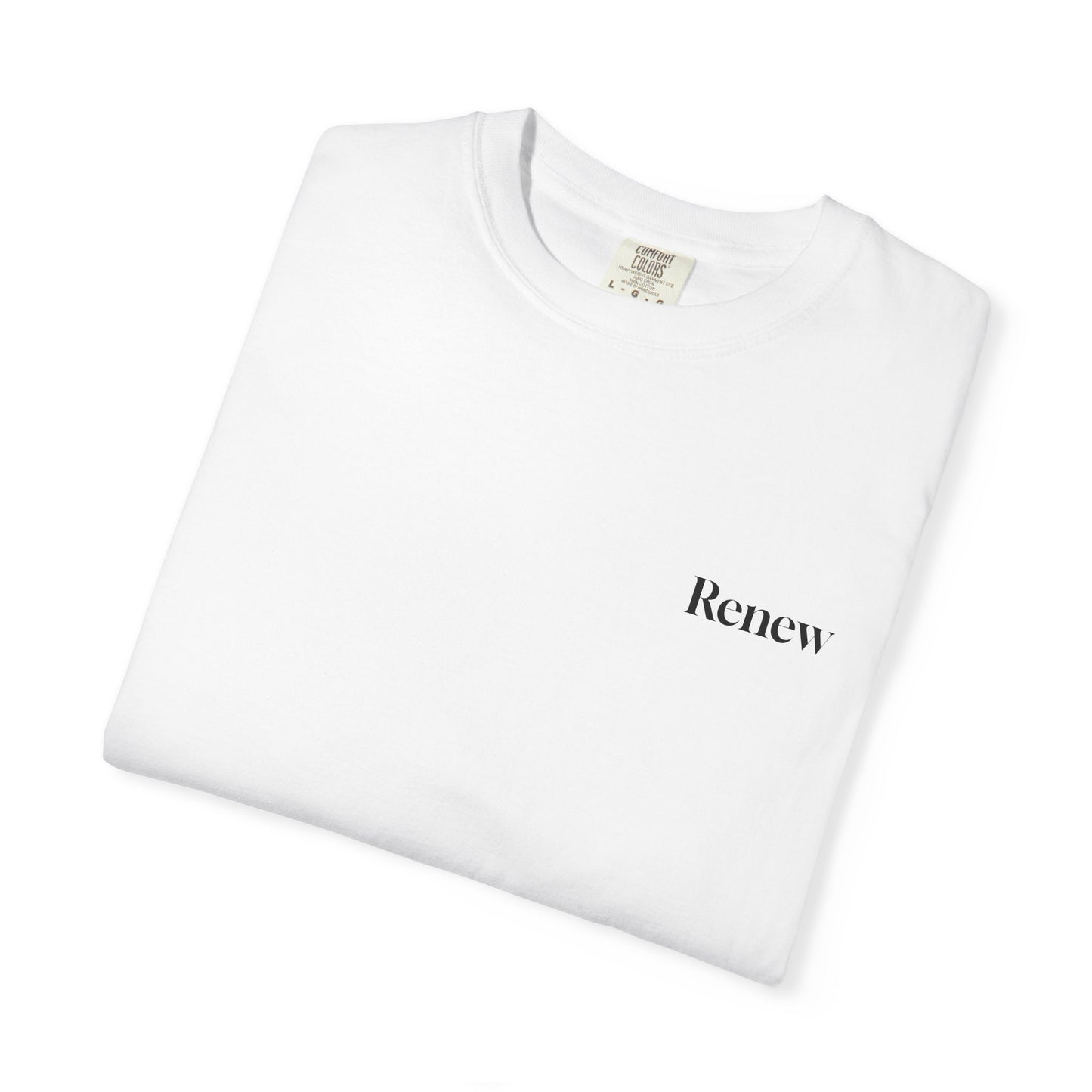 The Power of Words Collection - "Renew" with Moon Phases Unisex Soft-style T-Shirt