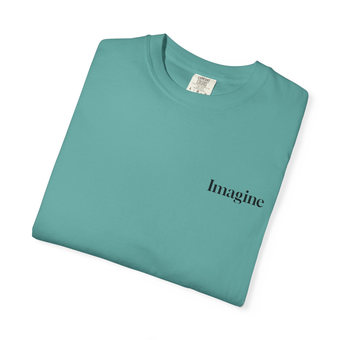 The Power of Words Collection - "Imagine" with Magic Book Unisex Soft-style T-Shirt