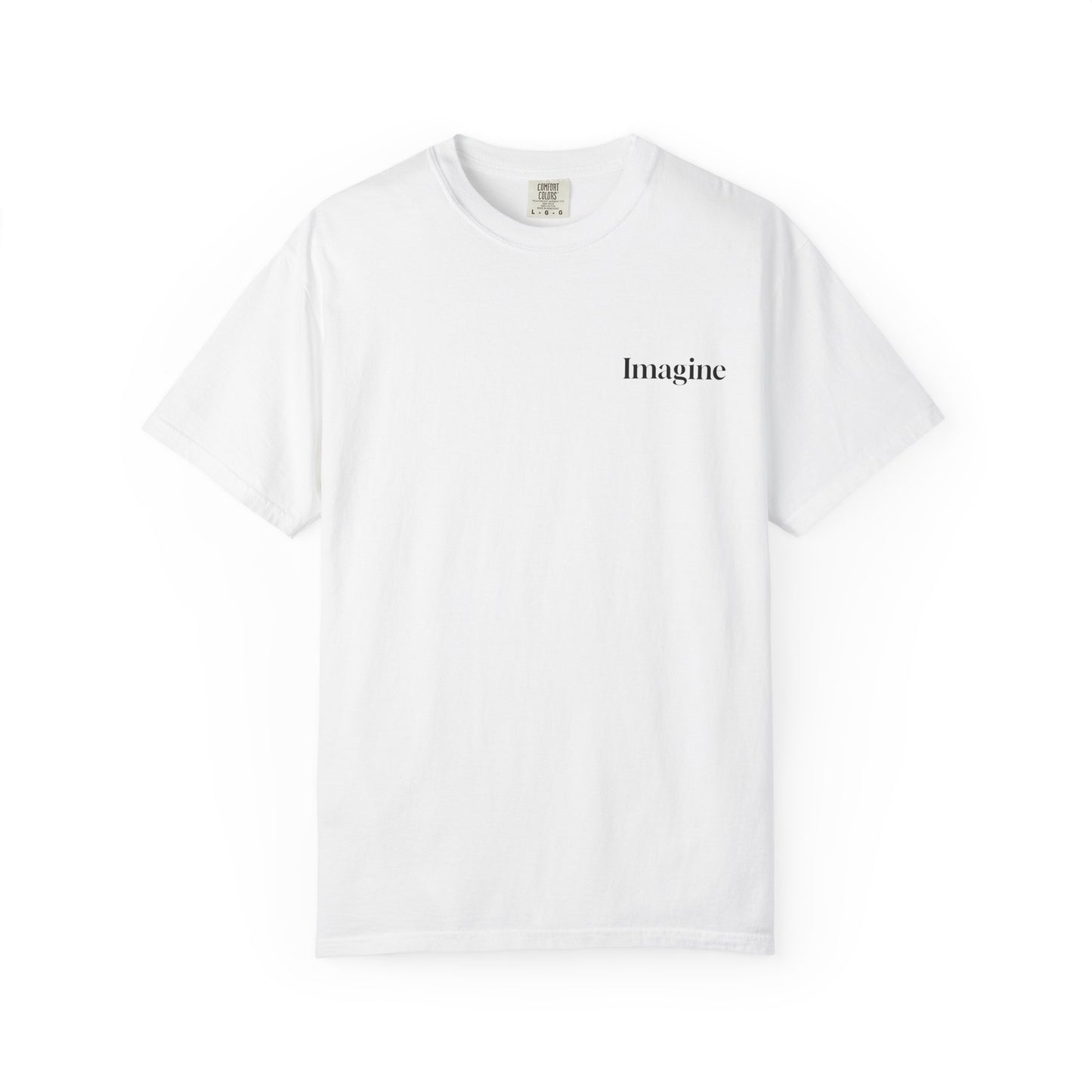 The Power of Words Collection - "Imagine" with Magic Book Unisex Soft-style T-Shirt