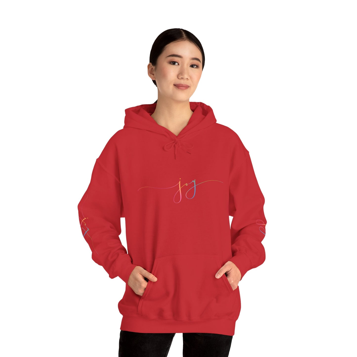 "JOY" Minimal Pastel 'JJ' Hoodie