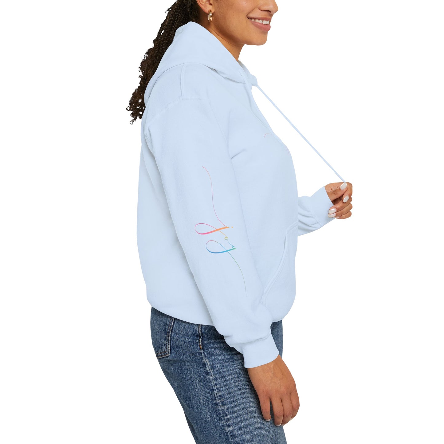 "JOY" Minimal Pastel 'JJ' Hoodie