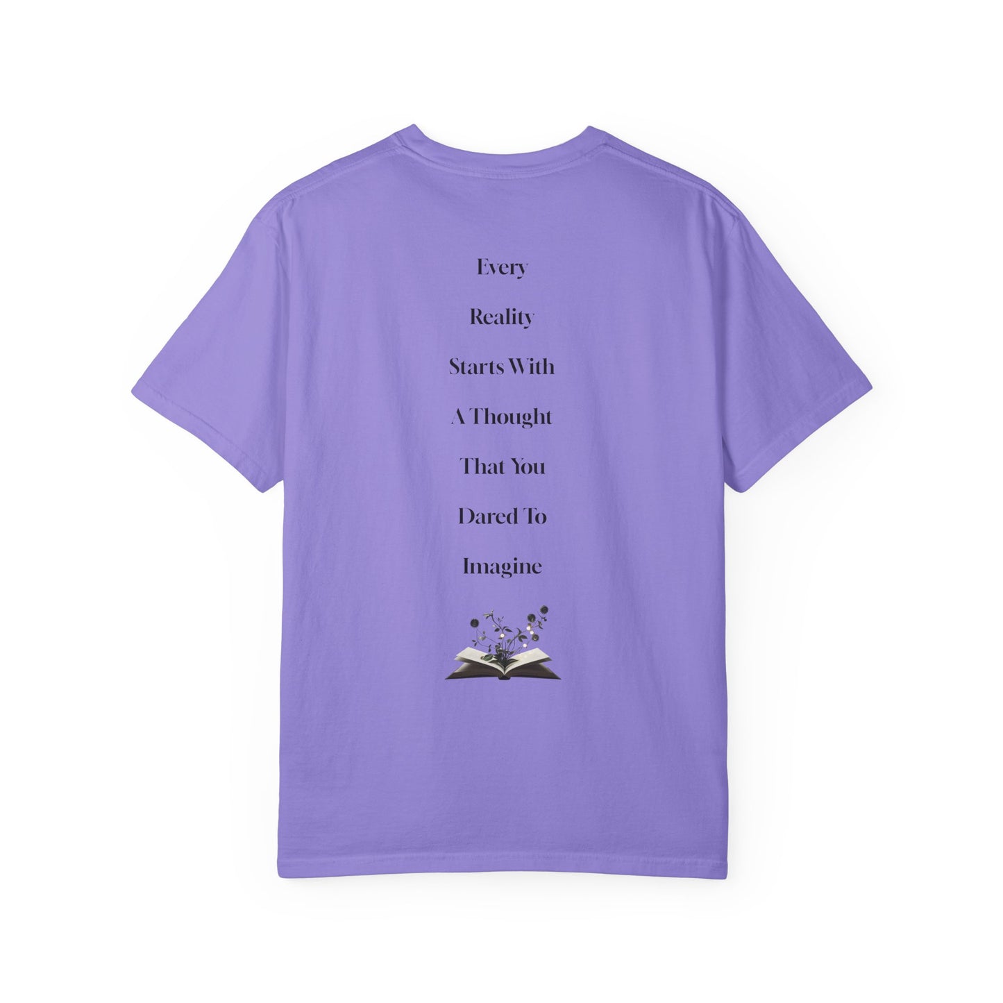 The Power of Words Collection - "Imagine" with Magic Book Unisex Soft-style T-Shirt