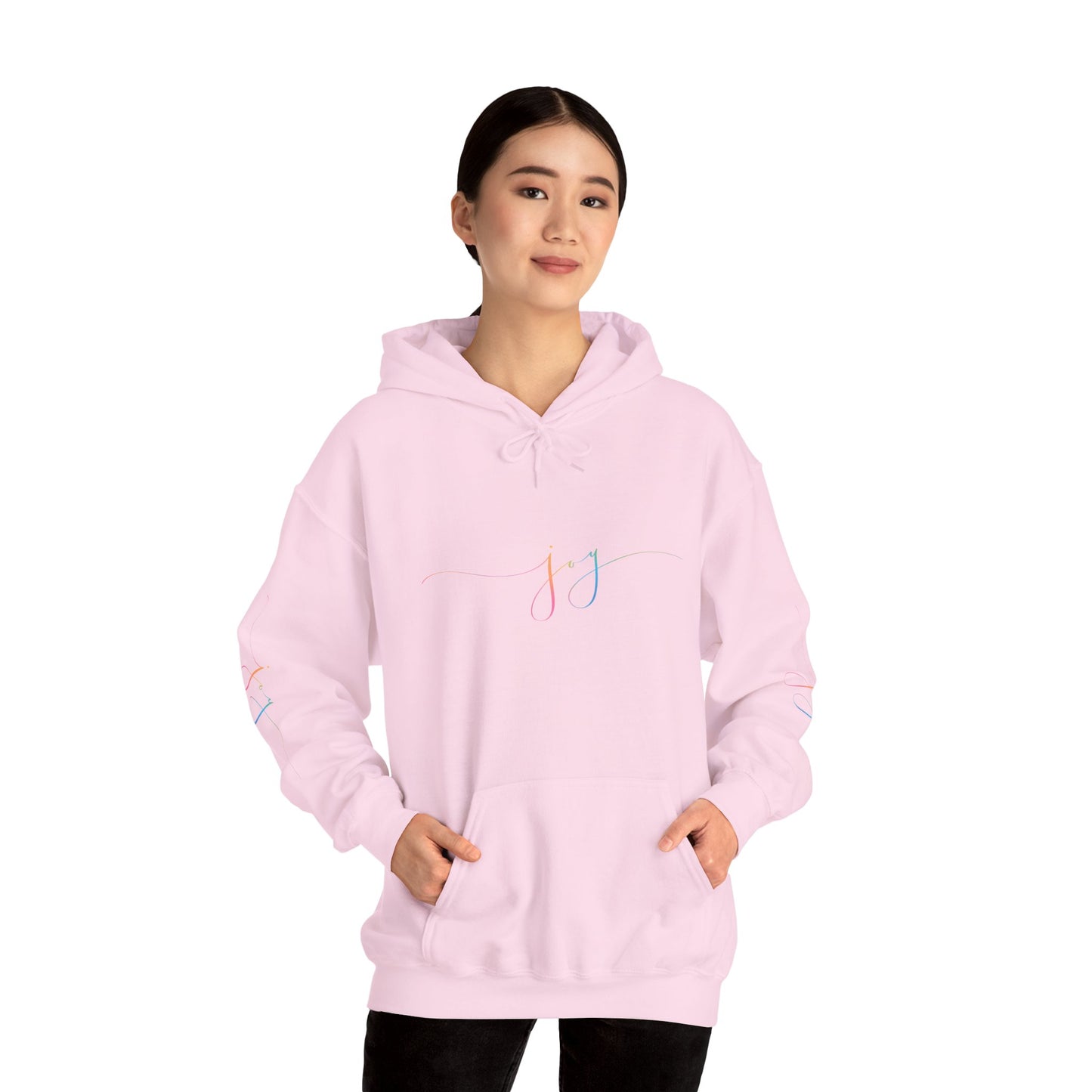"JOY" Minimal Pastel 'JJ' Hoodie