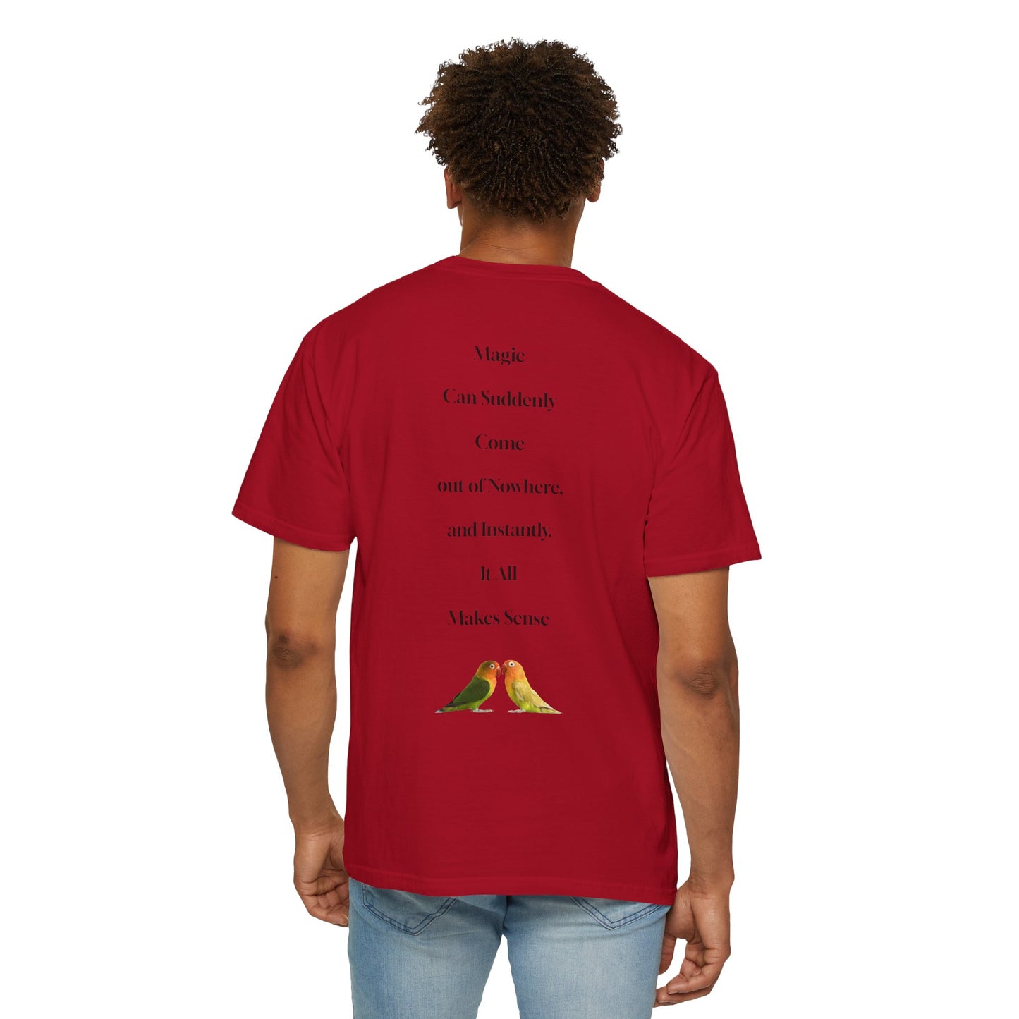 The Power of Words Collection - "Trust" with Birds Unisex Soft-style T-Shirt