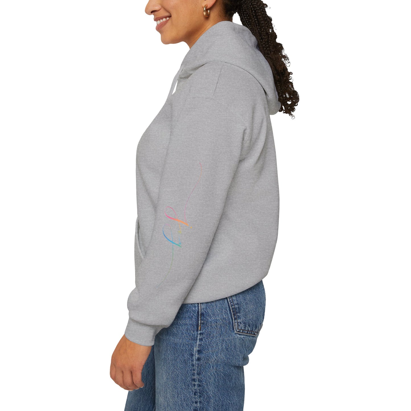 "JOY" Minimal Pastel 'JJ' Hoodie