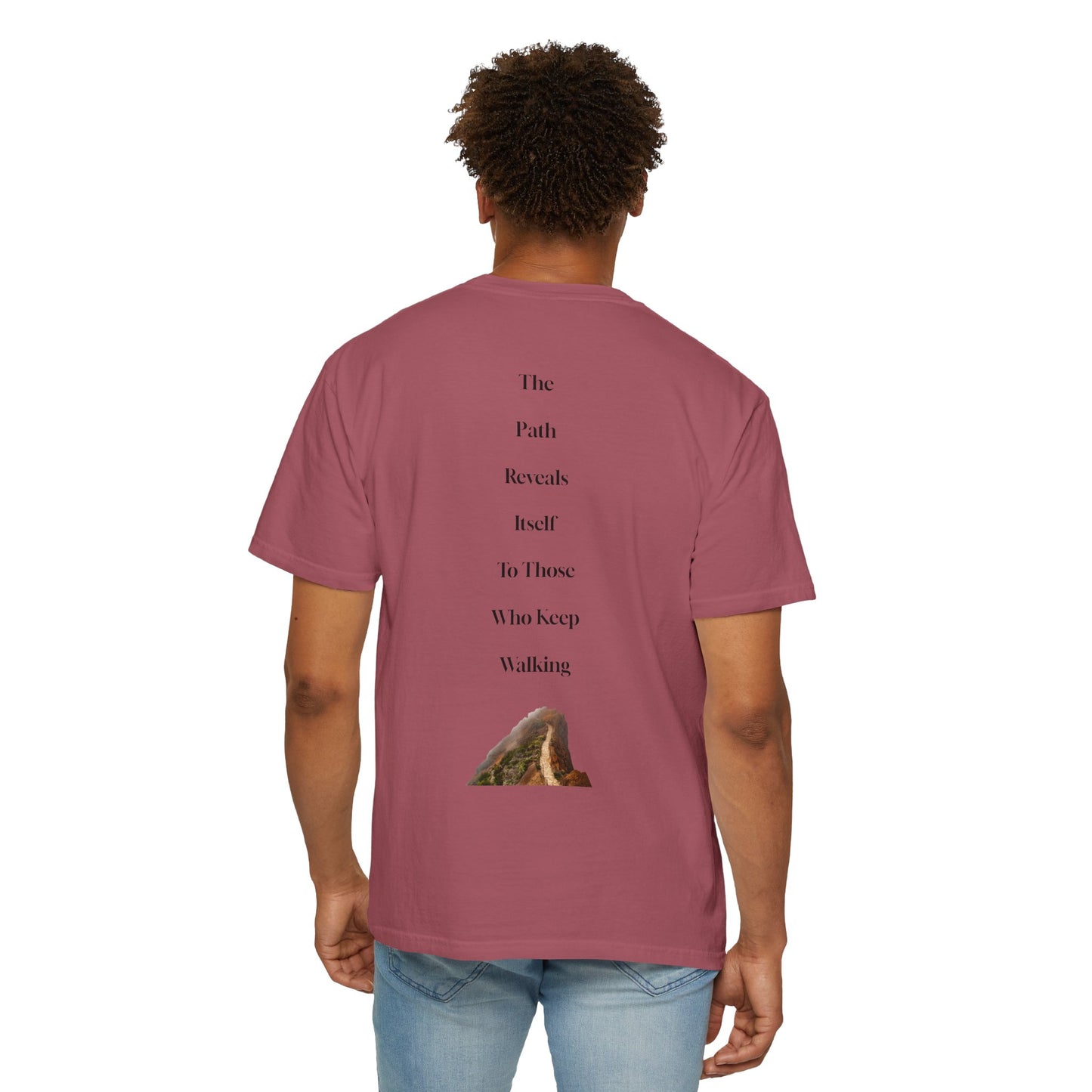 The Power of Words Collection - "Persist" with Mountain Path Unisex Soft-style T-Shirt