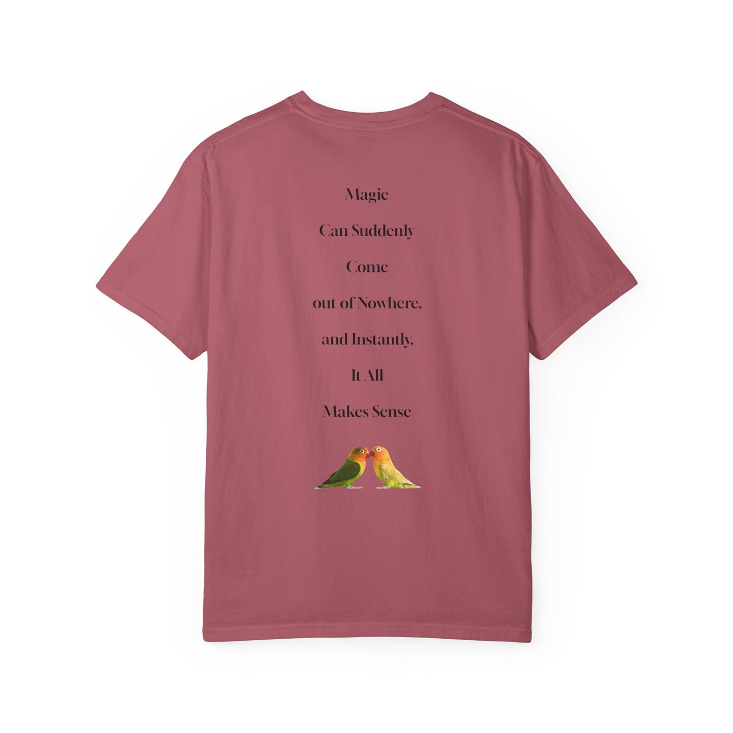 The Power of Words Collection - "Trust" with Birds Unisex Soft-style T-Shirt