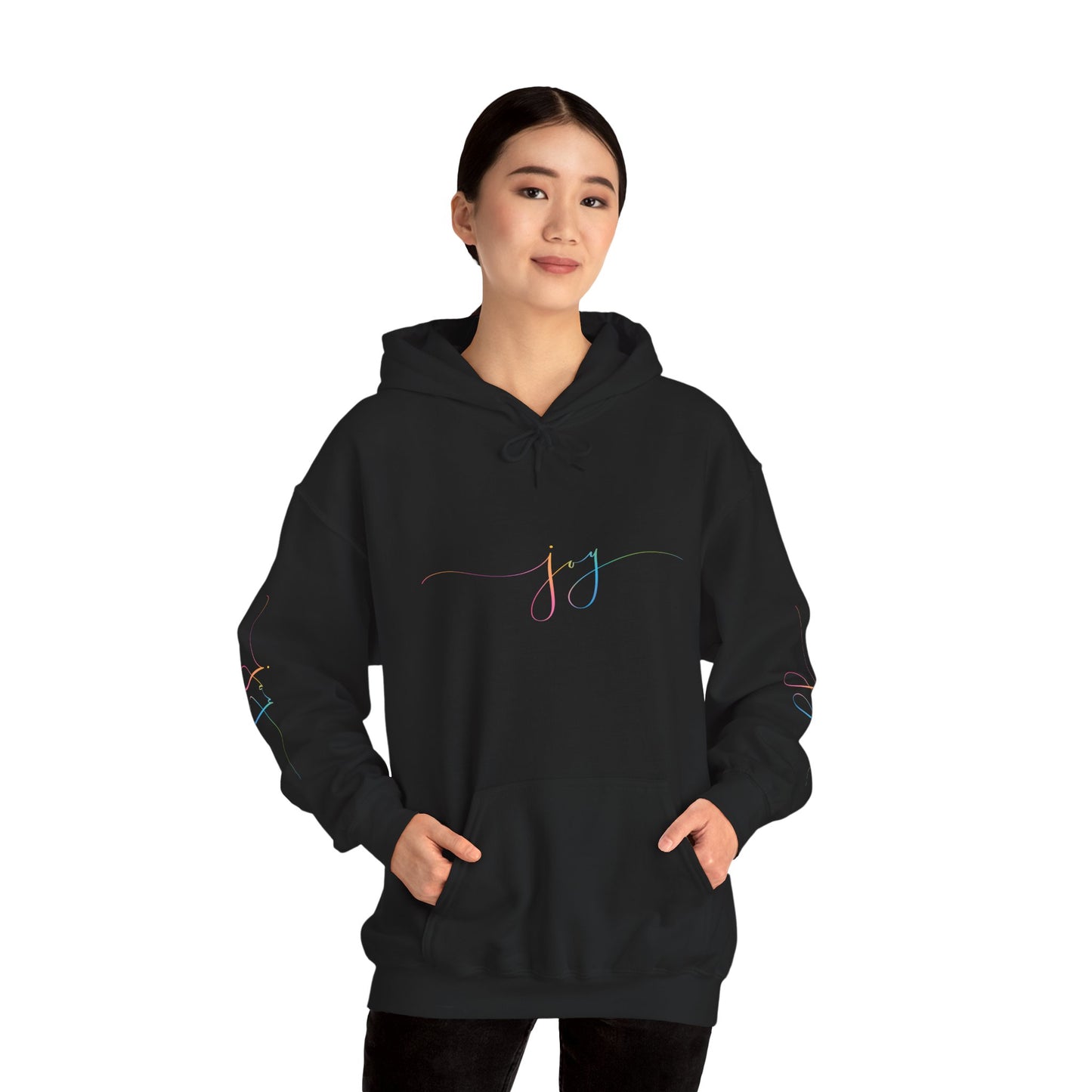 "JOY" Minimal Pastel 'JJ' Hoodie