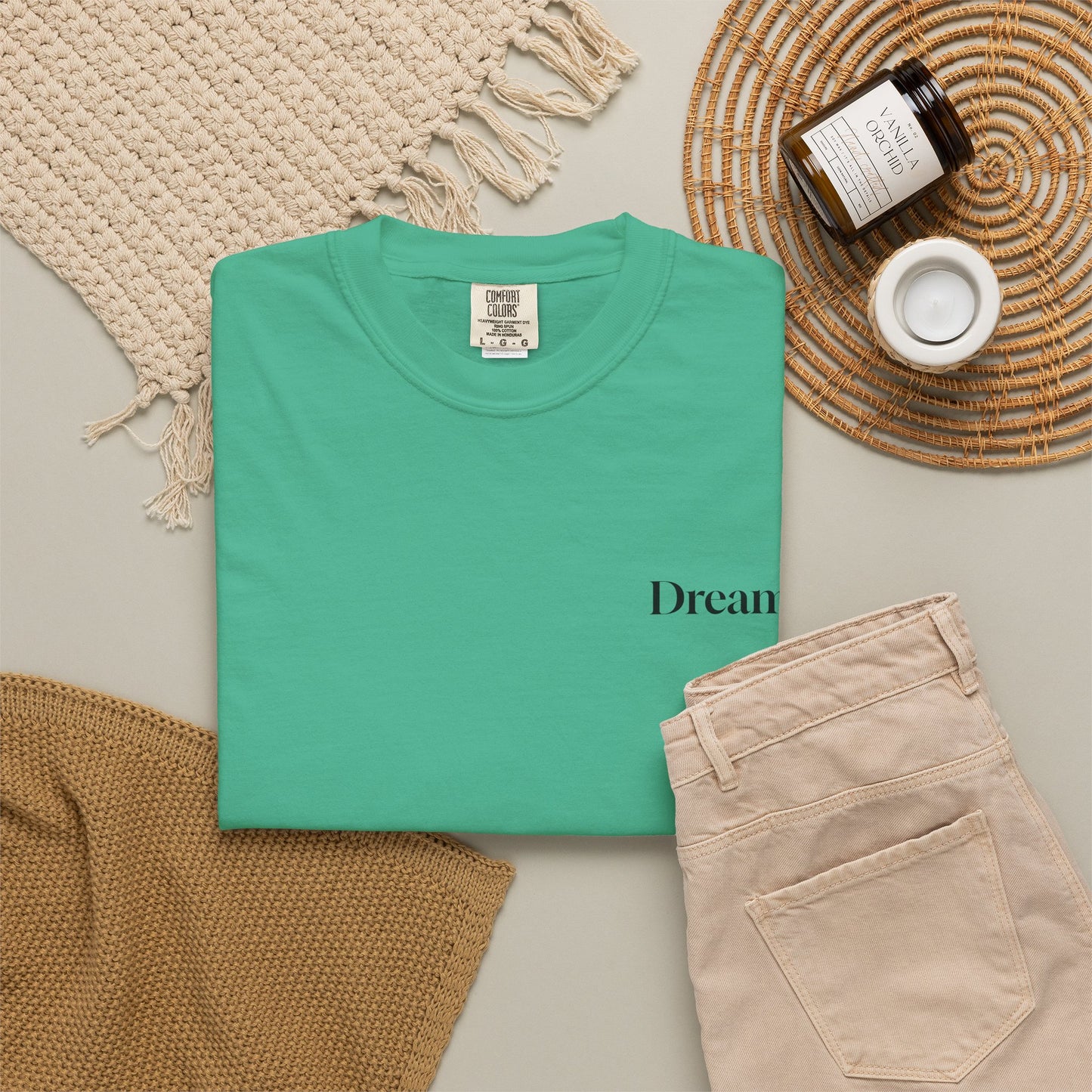 The Power of Words Collection - "Dream" with Humming Bird Unisex Soft-style T-Shirt