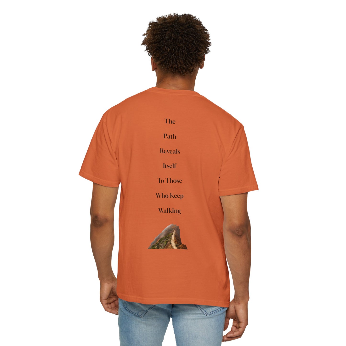 The Power of Words Collection - "Persist" with Mountain Path Unisex Soft-style T-Shirt