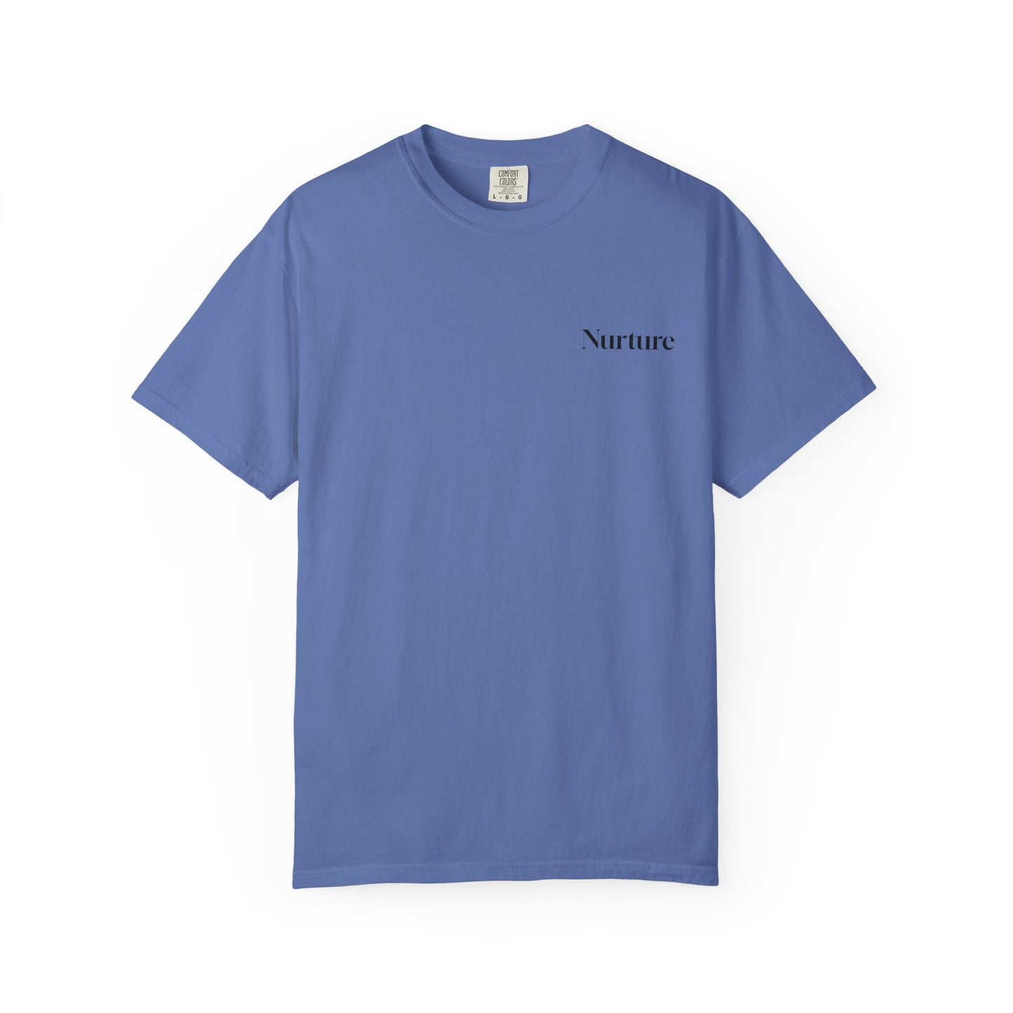The Power of Words Collection - "Nurture" with Growing Plant Unisex Soft-style T-Shirt