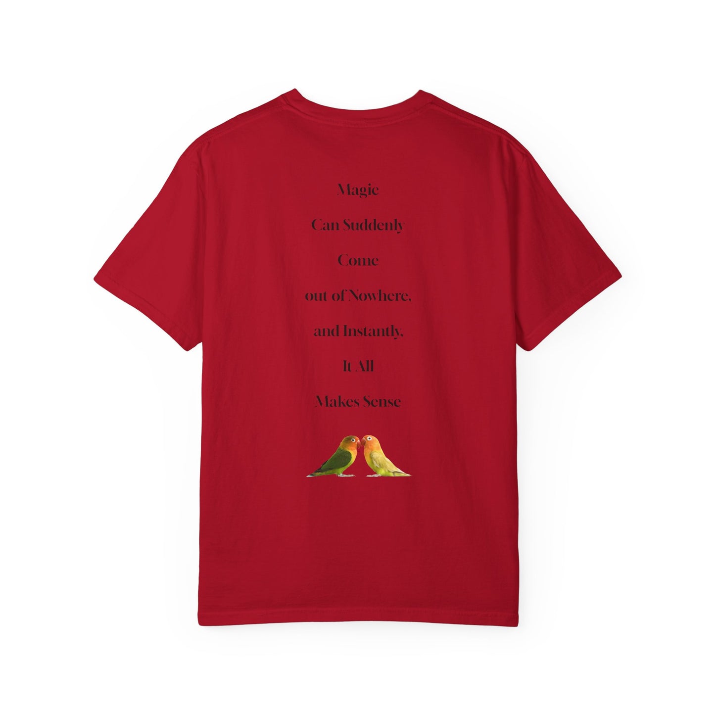 The Power of Words Collection - "Trust" with Birds Unisex Soft-style T-Shirt