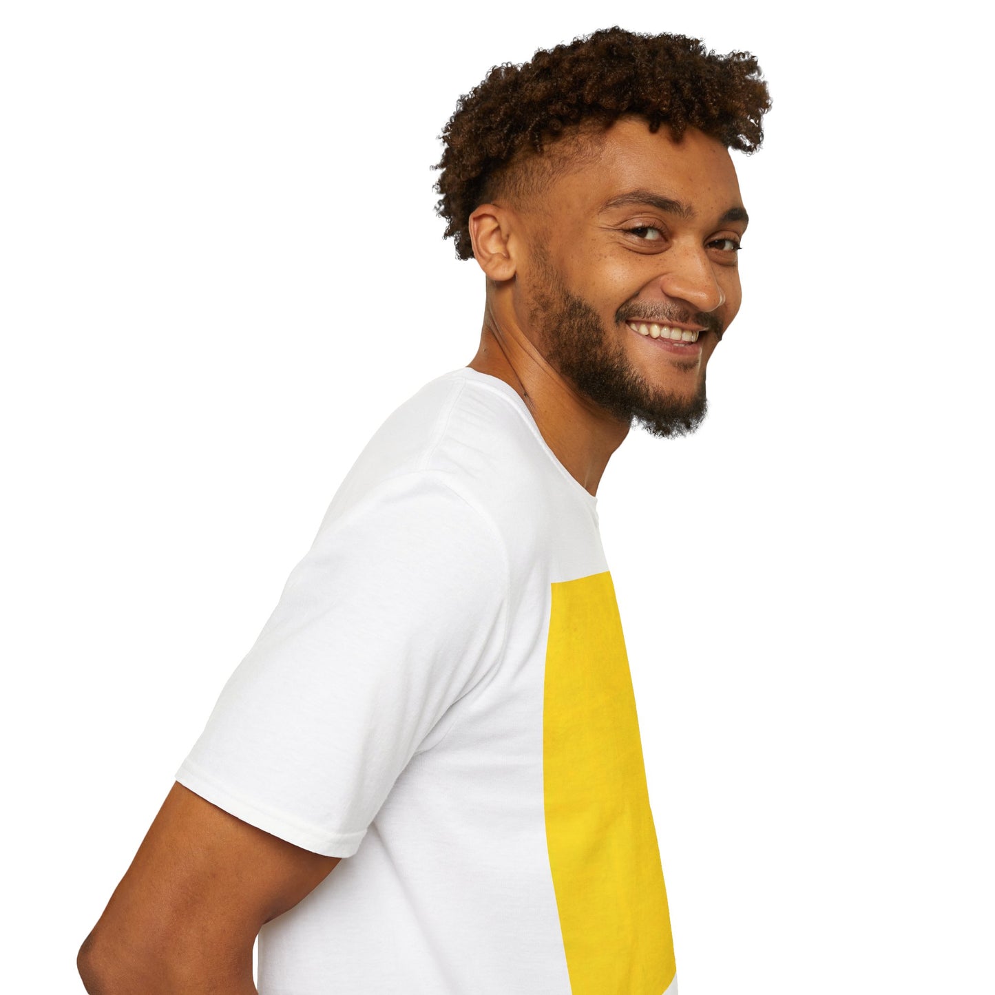 The Power of Color Collection - "Trust" in Yellow Unisex Softstyle T-Shirt