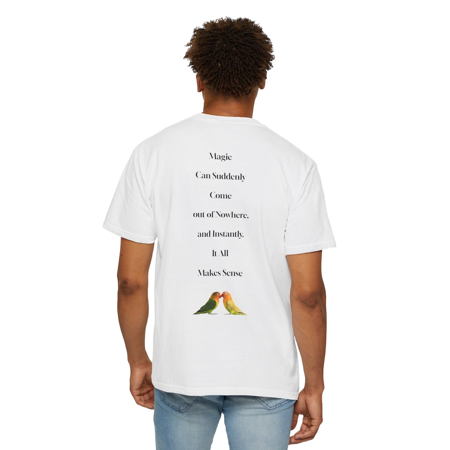 The Power of Words Collection - "Trust" with Birds Unisex Soft-style T-Shirt