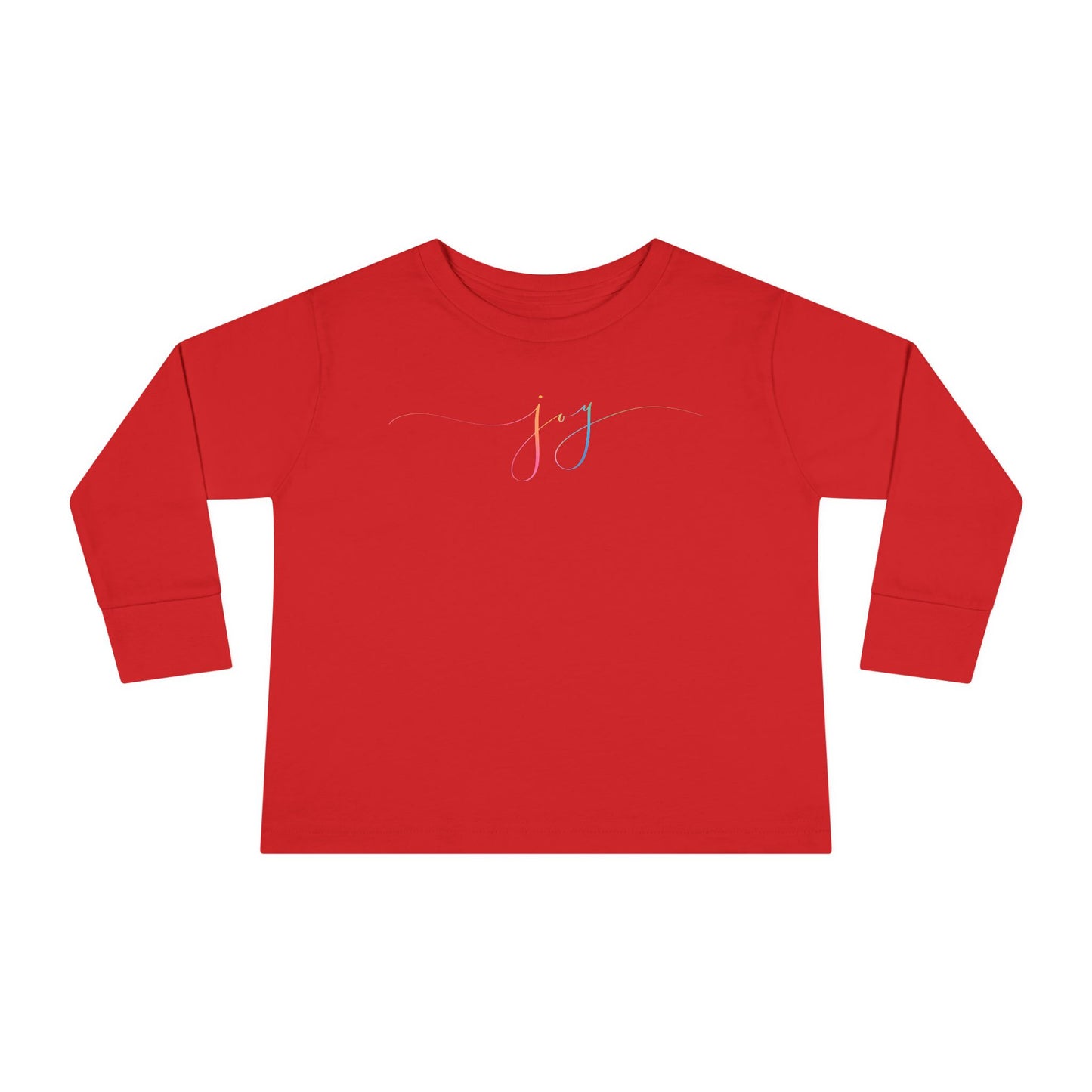 "JOY" Toddler Long Sleeve Tee