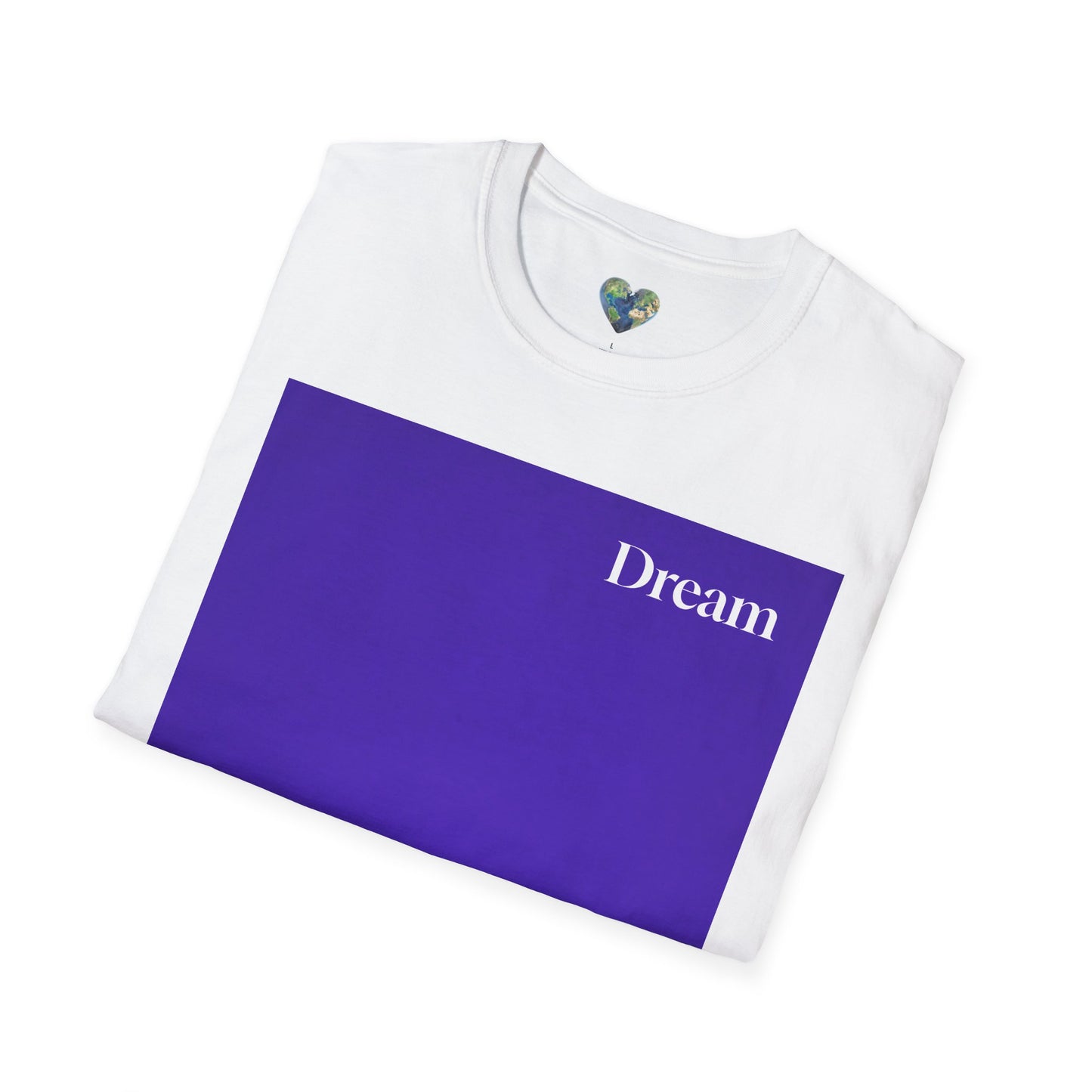 The Power of Color Collection - "Dream" in Purple Unisex Softstyle T-Shirt