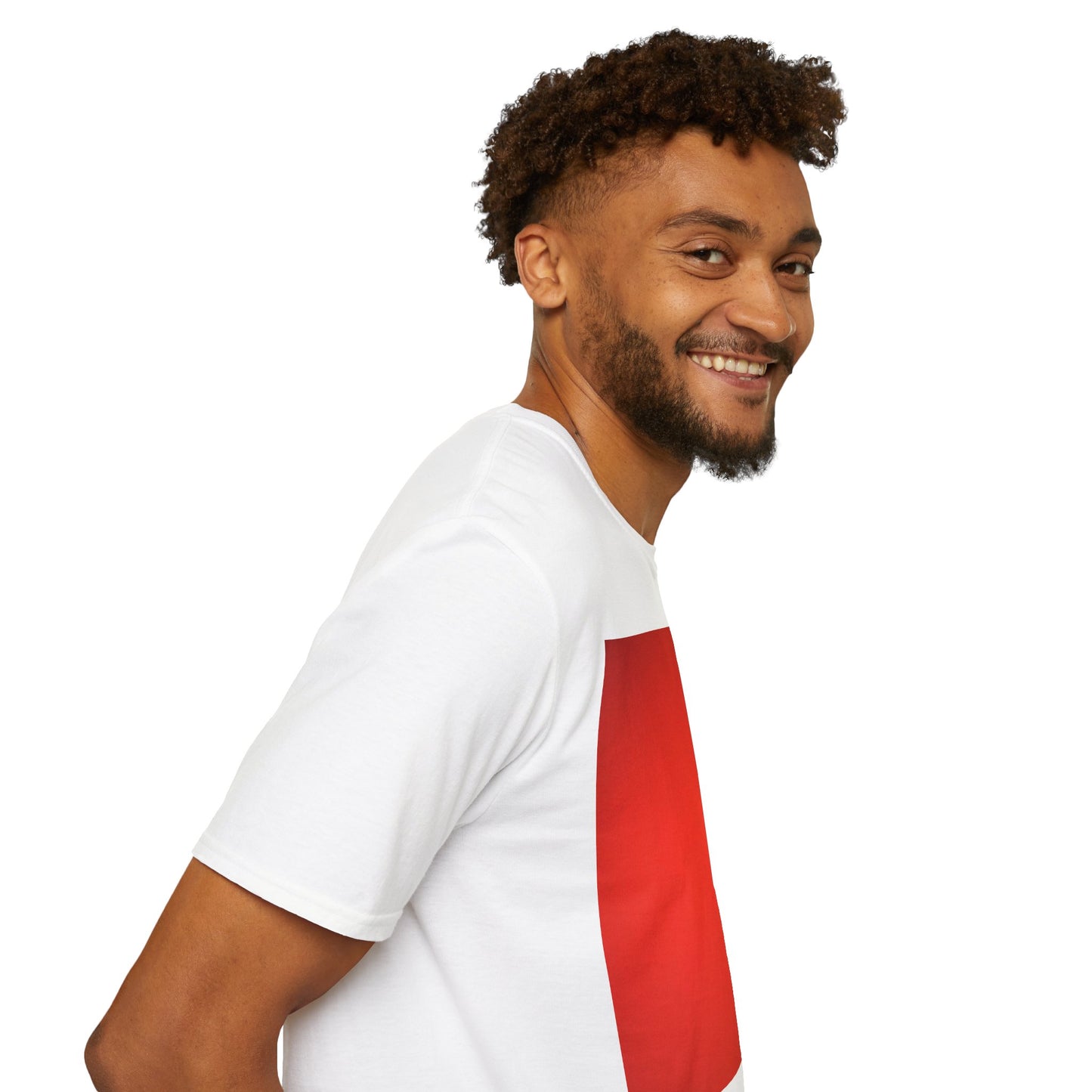 The Power of Color Collection - "Love" in Red Unisex Softstyle T-Shirt