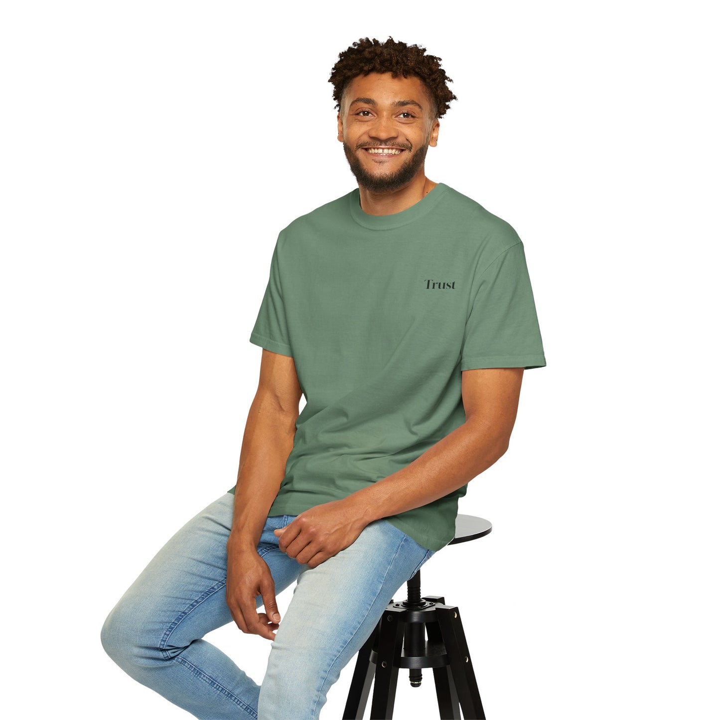 The Power of Words Collection - "Trust" with Birds Unisex Soft-style T-Shirt
