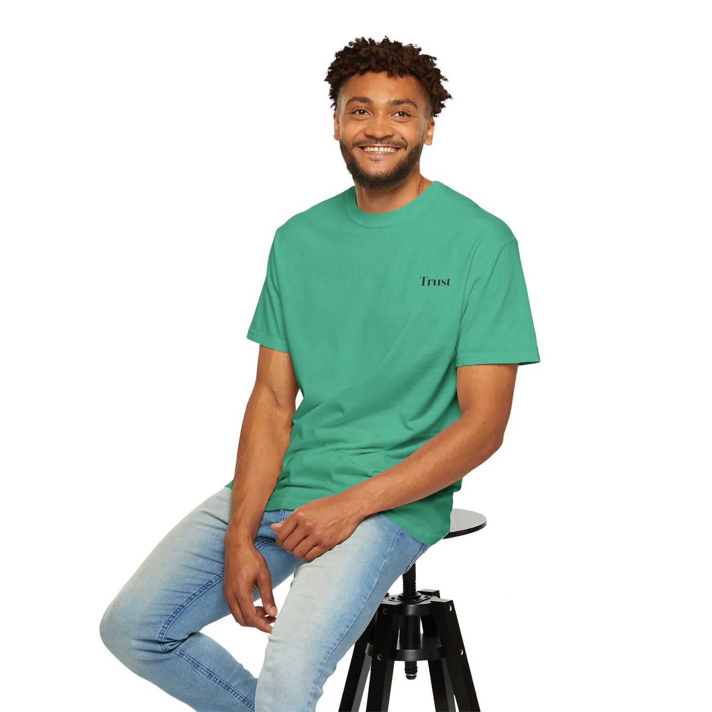 The Power of Words Collection - "Trust" with Birds Unisex Soft-style T-Shirt