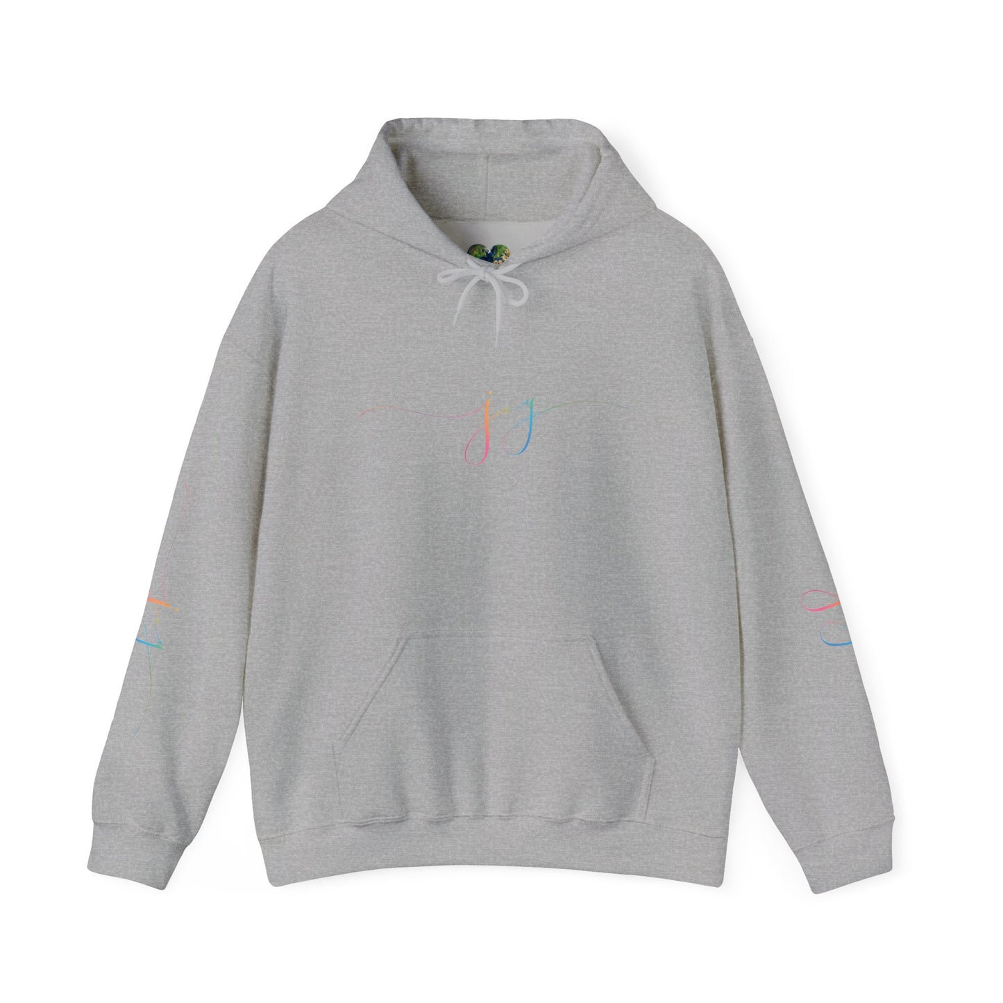 "JOY" Minimal Pastel 'JJ' Hoodie