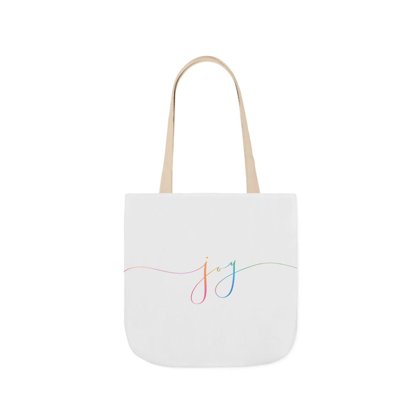 "JOY" Heart Earth Canvas Tote