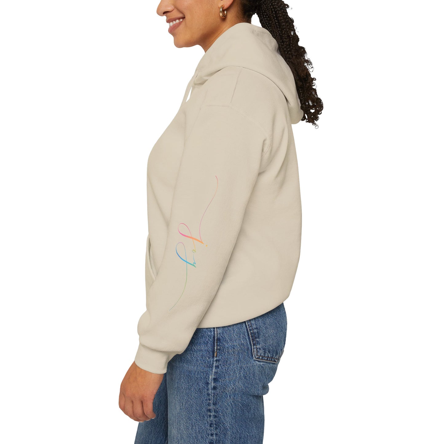 "JOY" Minimal Pastel 'JJ' Hoodie