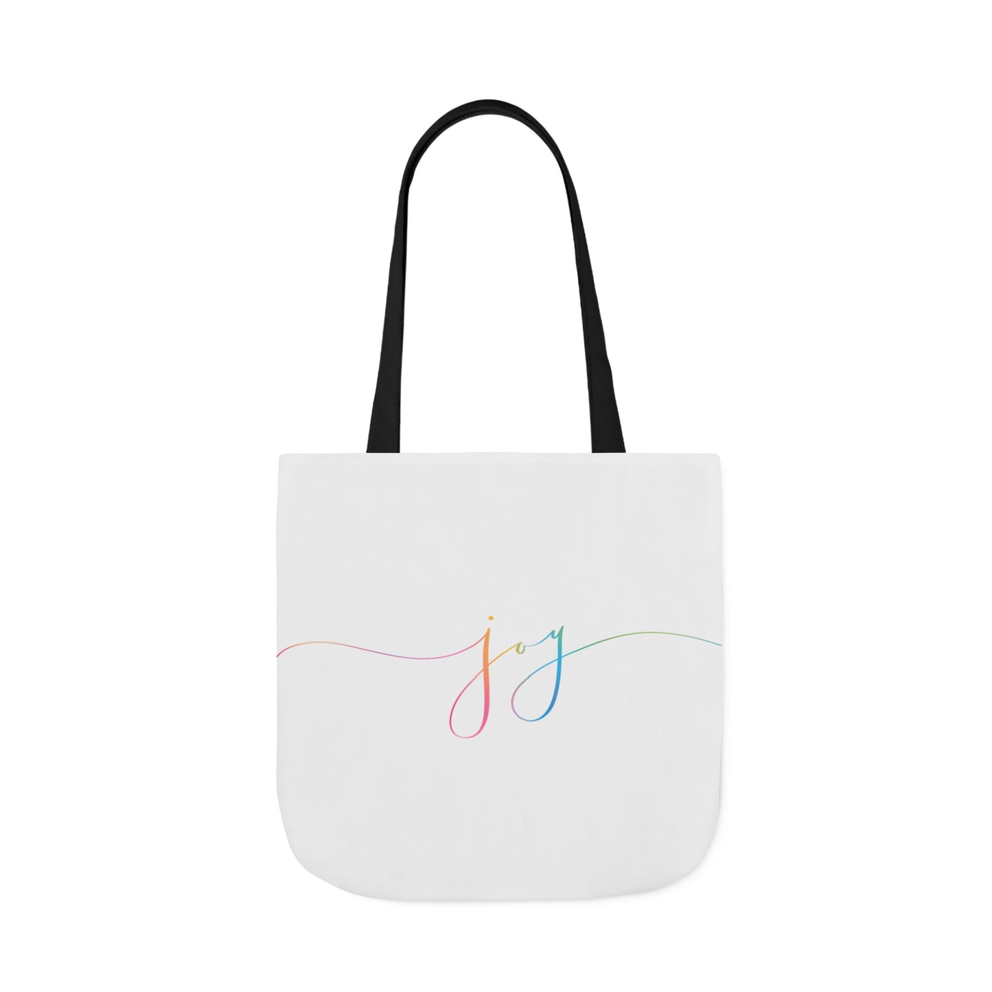 "JOY" Heart Earth Canvas Tote