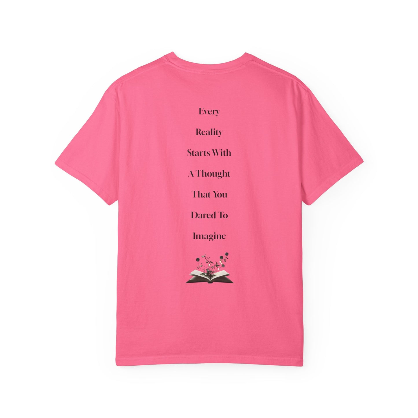 The Power of Words Collection - "Imagine" with Magic Book Unisex Soft-style T-Shirt