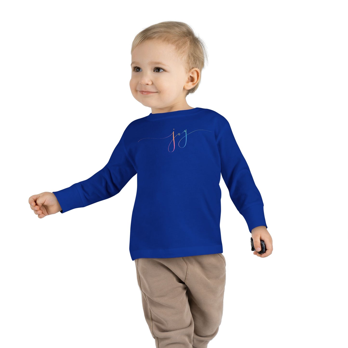 "JOY" Toddler Long Sleeve Tee