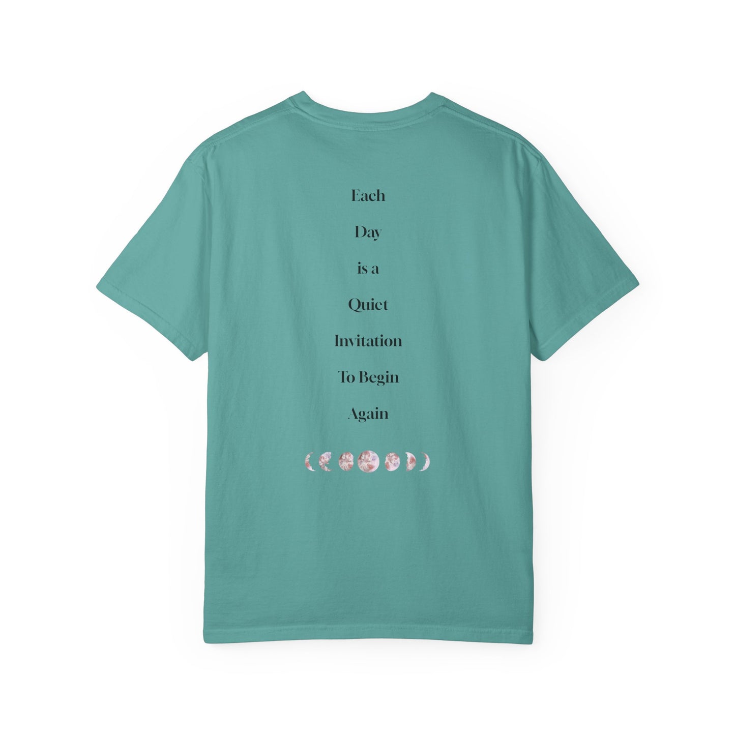 The Power of Words Collection - "Renew" with Moon Phases Unisex Soft-style T-Shirt