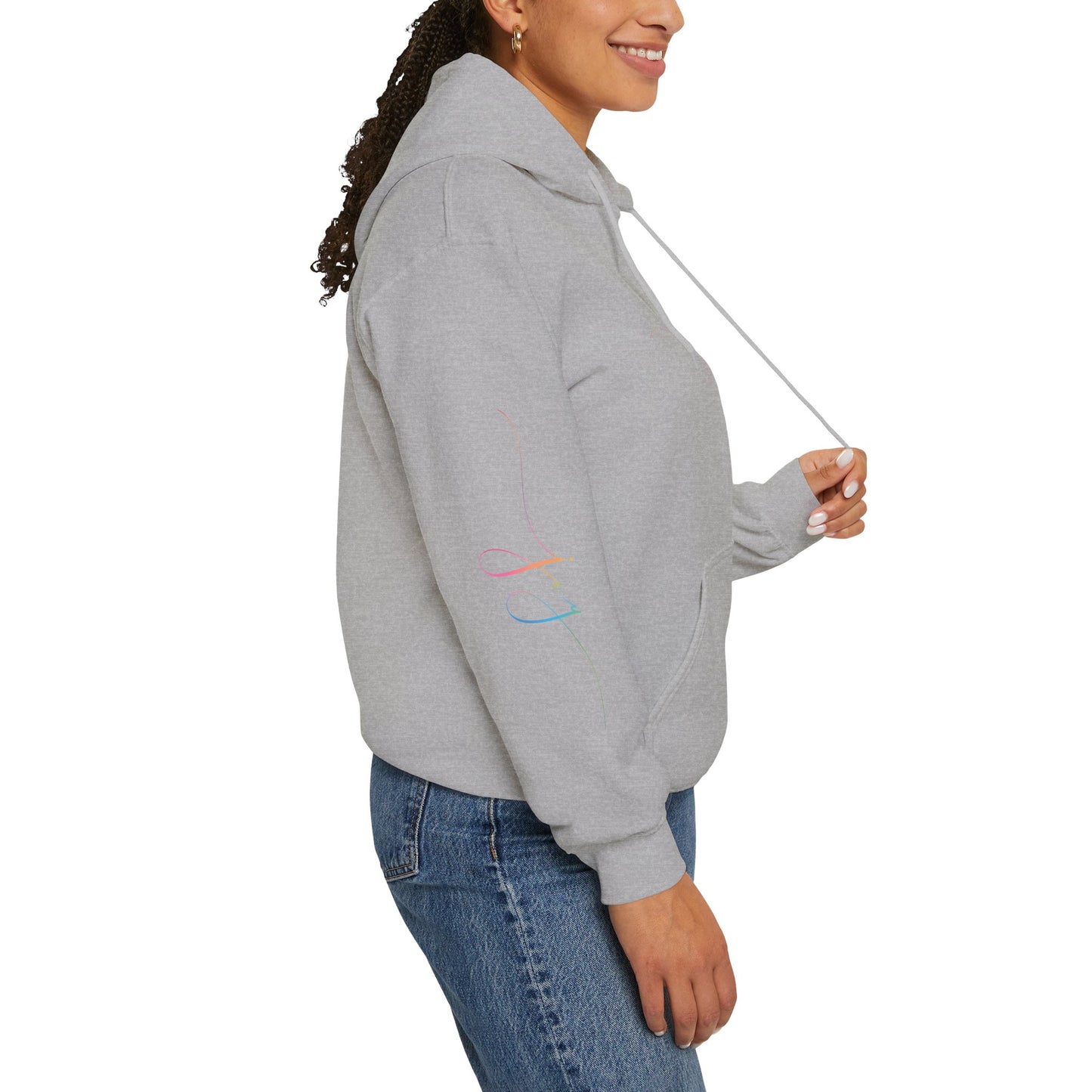 "JOY" Minimal Pastel 'JJ' Hoodie