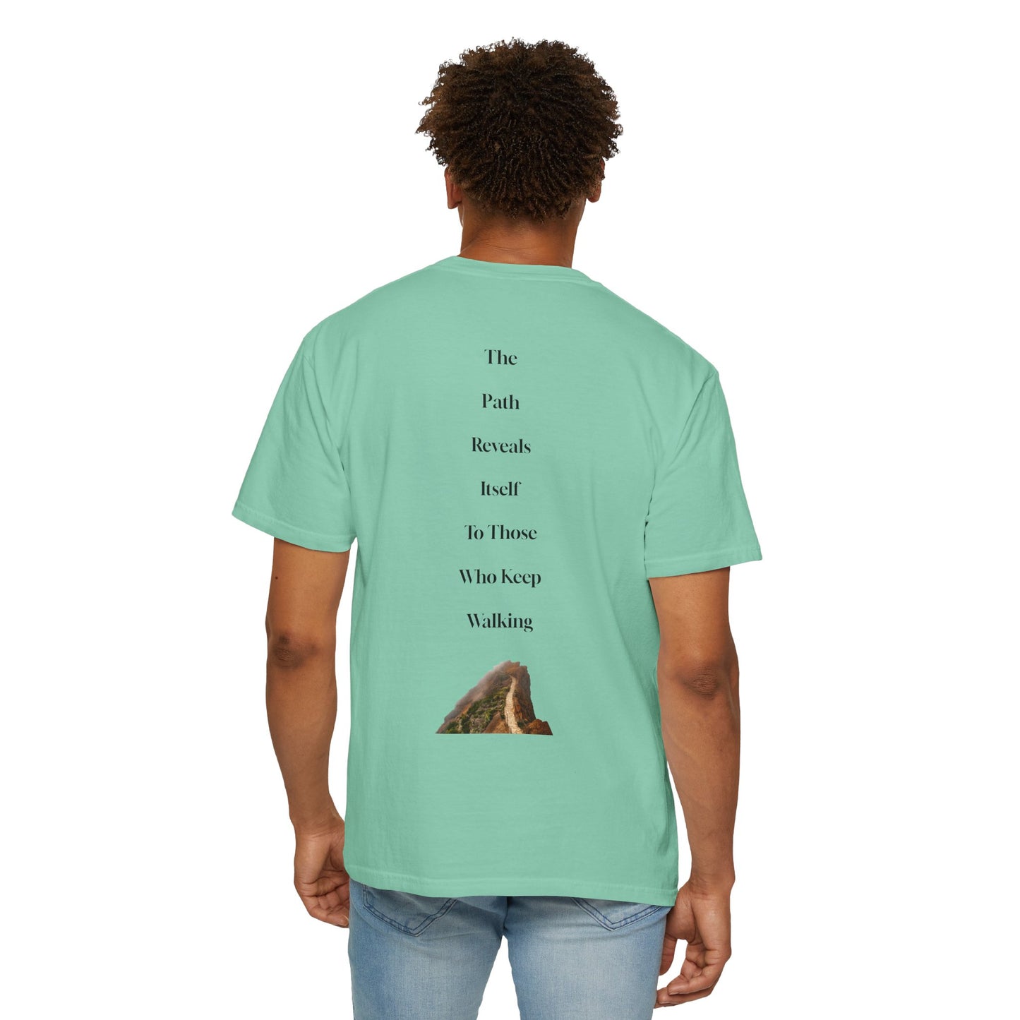 The Power of Words Collection - "Persist" with Mountain Path Unisex Soft-style T-Shirt