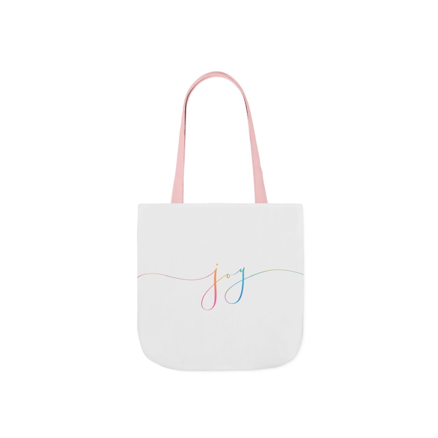 "JOY" Heart Earth Canvas Tote