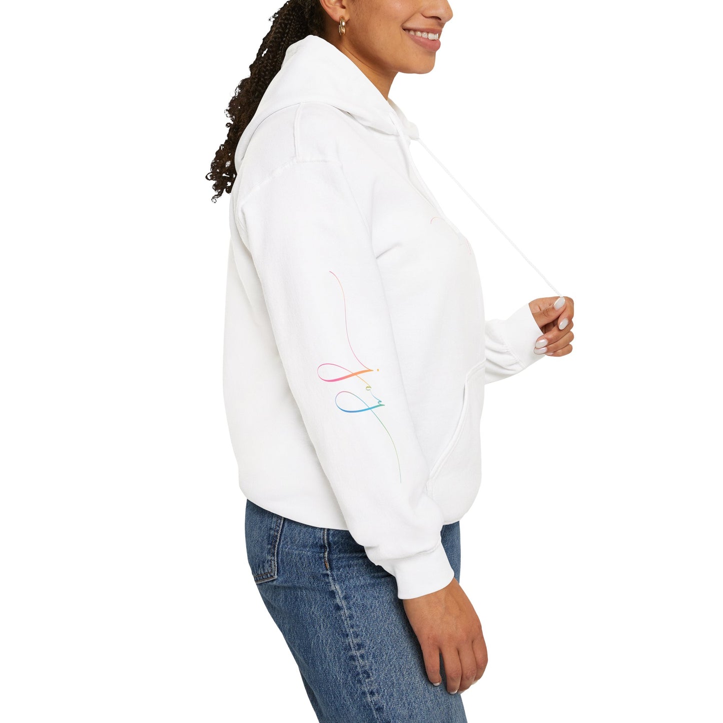"JOY" Minimal Pastel 'JJ' Hoodie