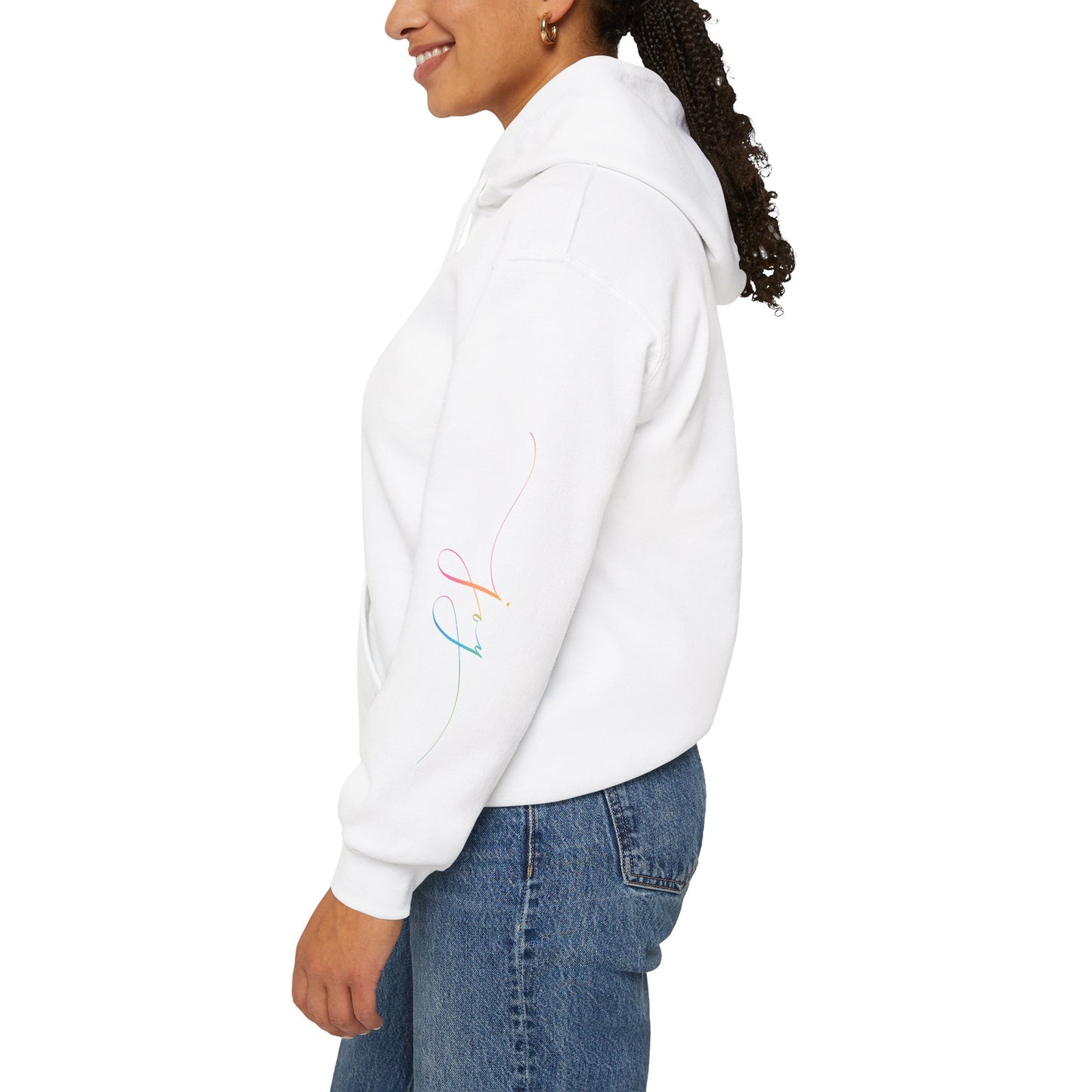 "JOY" Minimal Pastel 'JJ' Hoodie