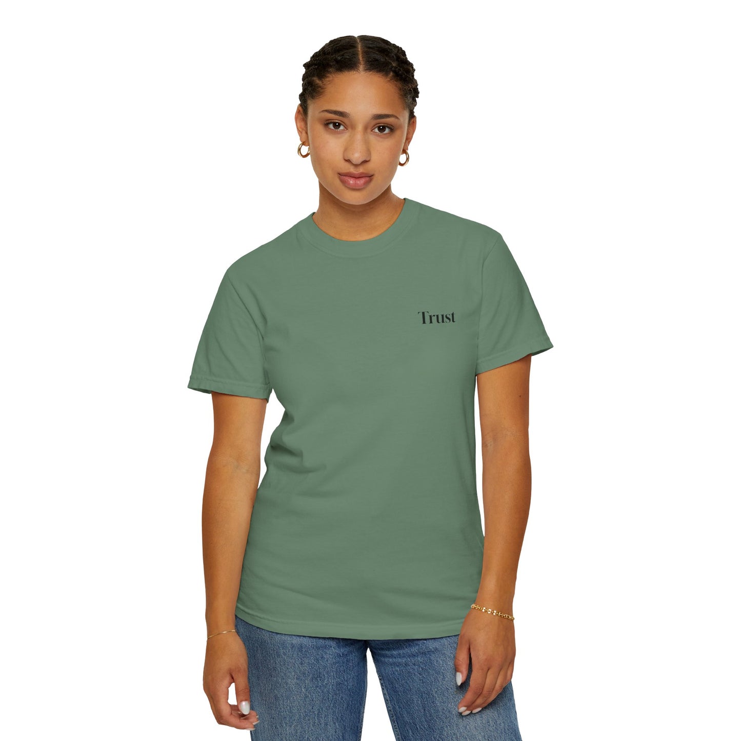 The Power of Words Collection - "Trust" with Birds Unisex Soft-style T-Shirt