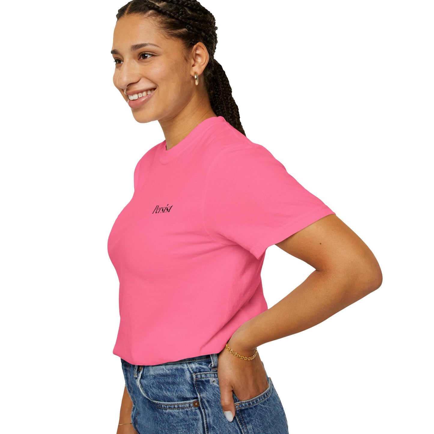 The Power of Words Collection - "Persist" with Mountain Path Unisex Soft-style T-Shirt