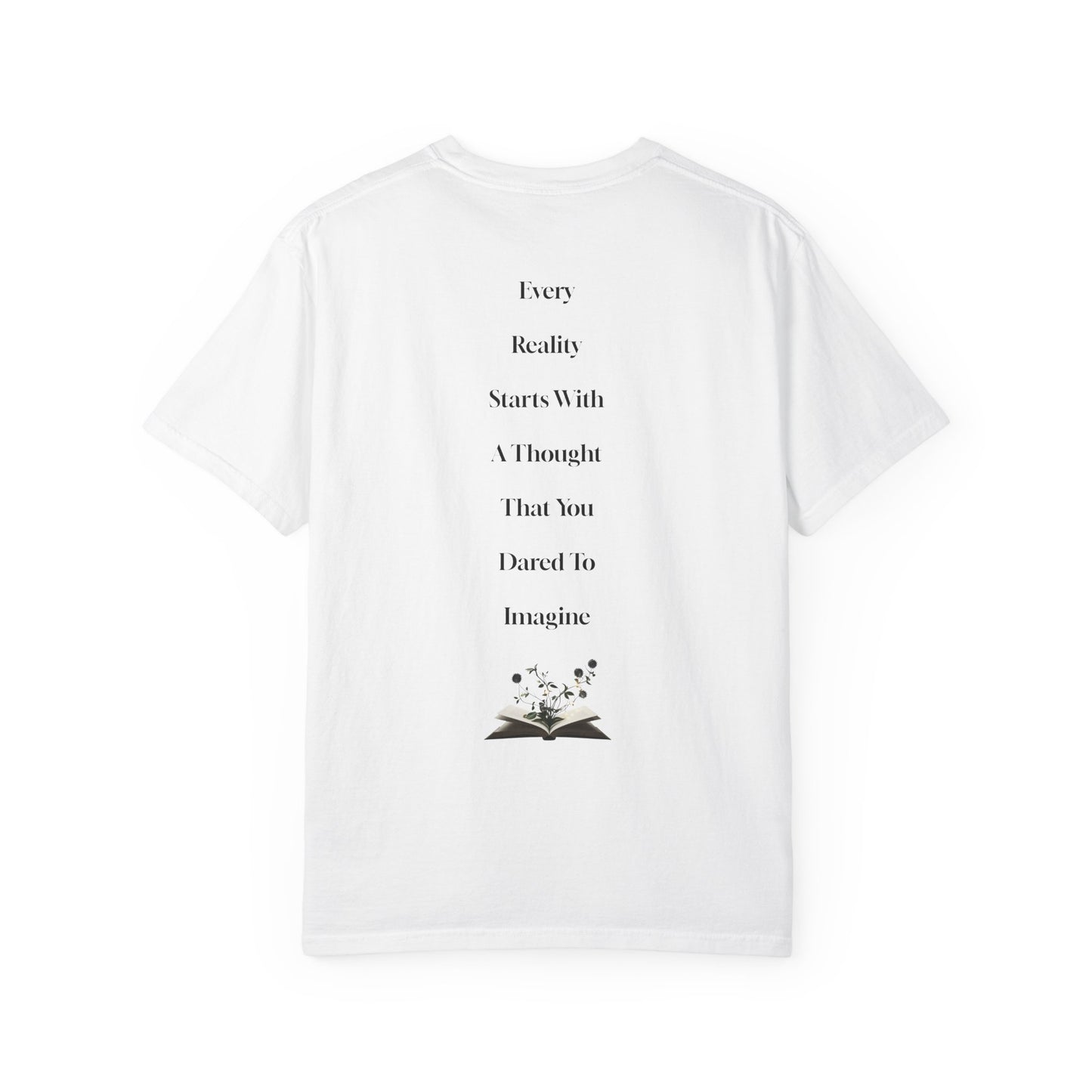 The Power of Words Collection - "Imagine" with Magic Book Unisex Soft-style T-Shirt