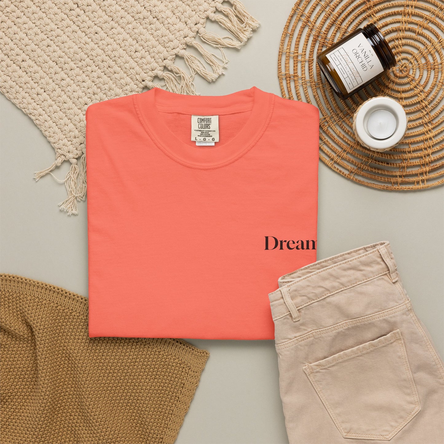 The Power of Words Collection - "Dream" with Humming Bird Unisex Soft-style T-Shirt