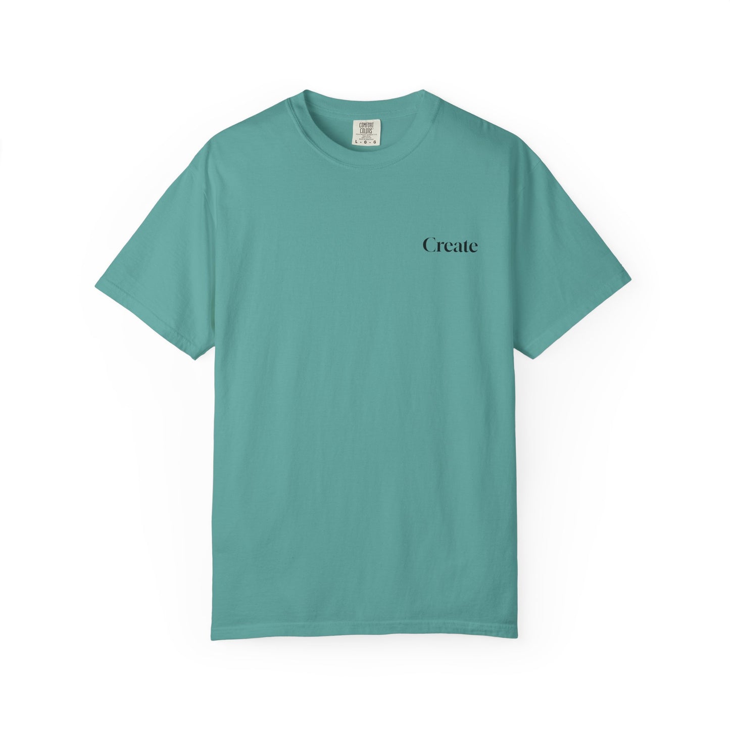 The Power of Words Collection - "Create" with Balancing Stones Unisex Soft-style T-Shirt